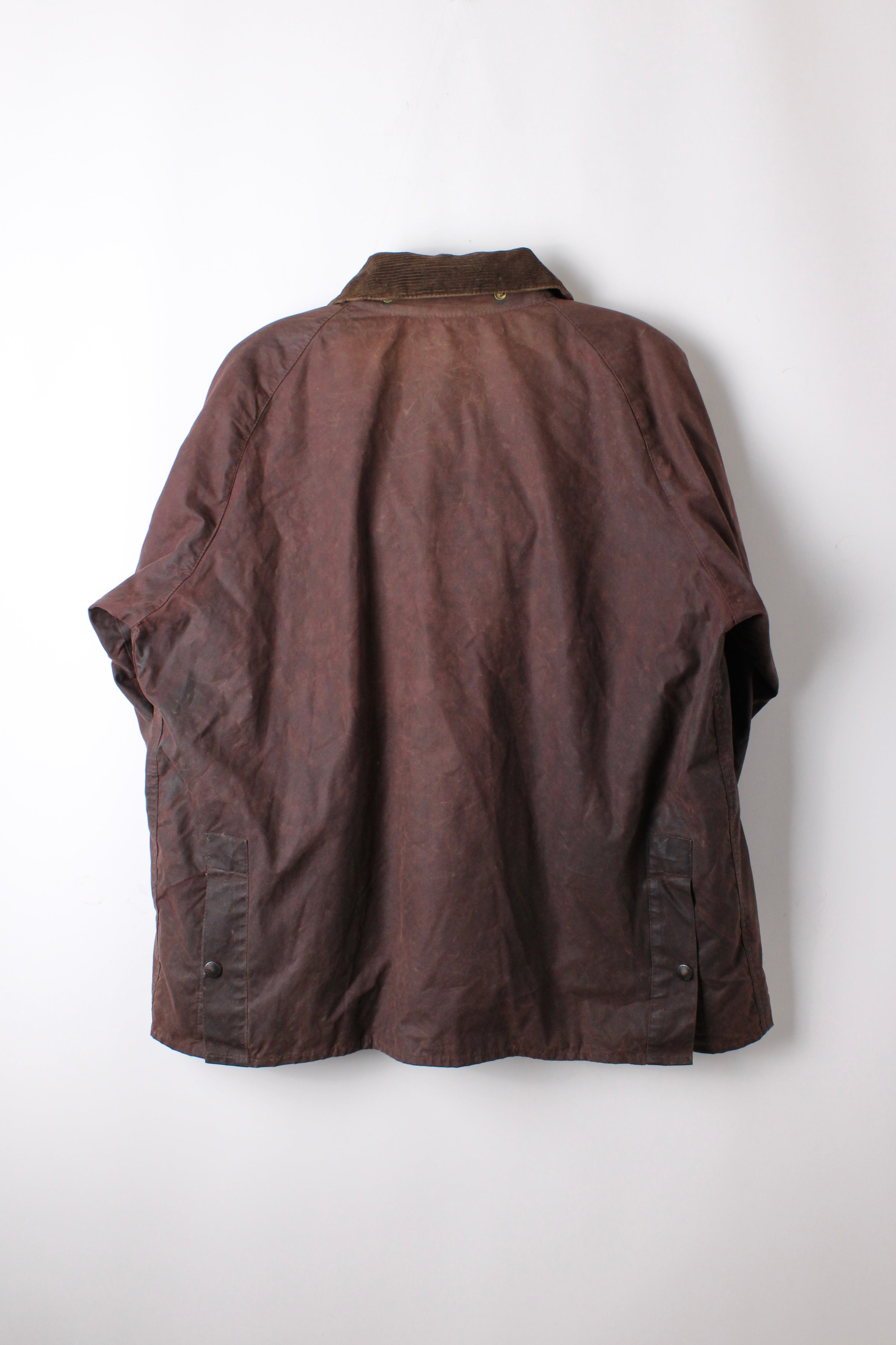 BARBOUR BEDALE WAXED JACKET RUSTIC BROWN - L/XL