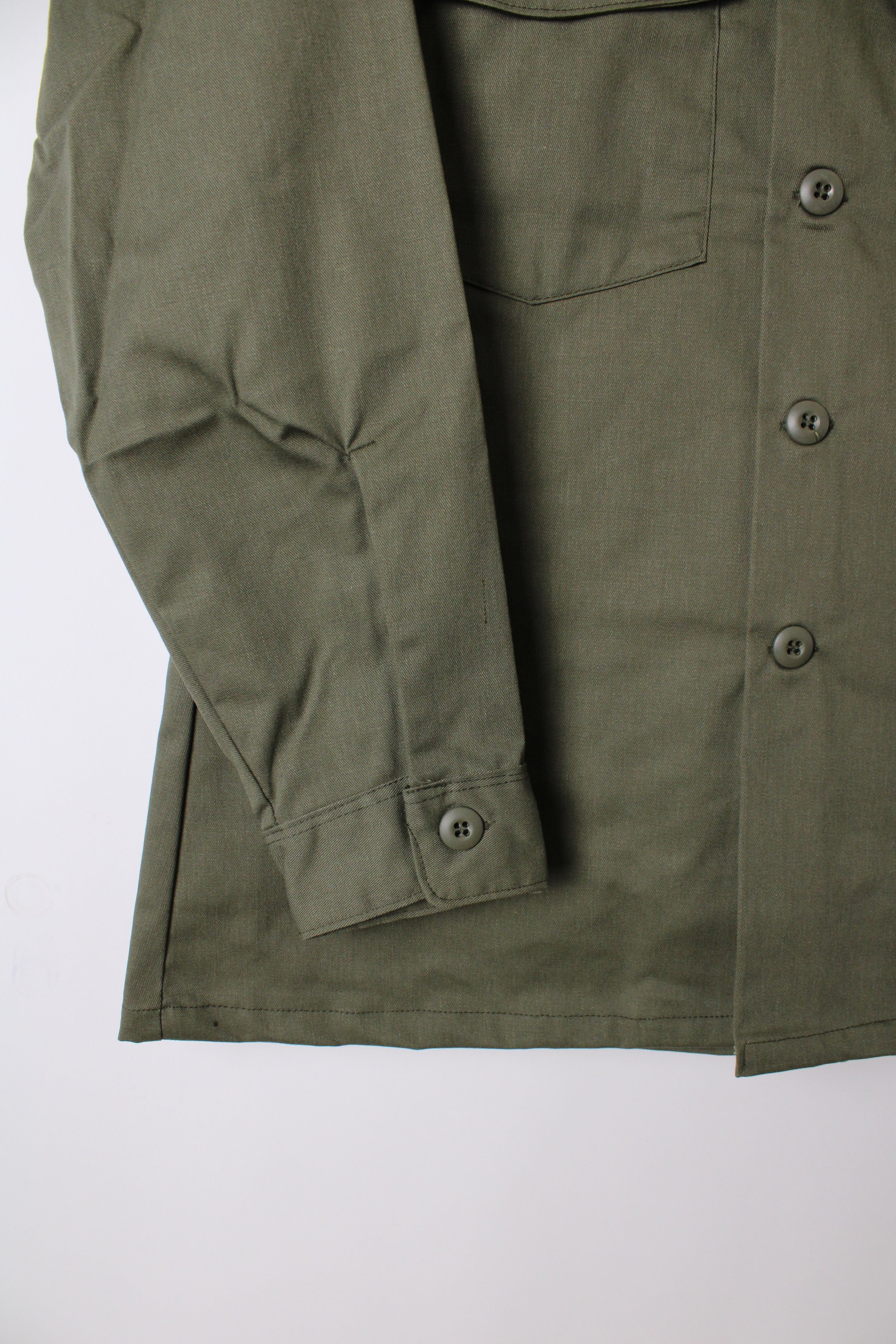 US ARMY OG 507 FATIGUE SHIRT GREEN