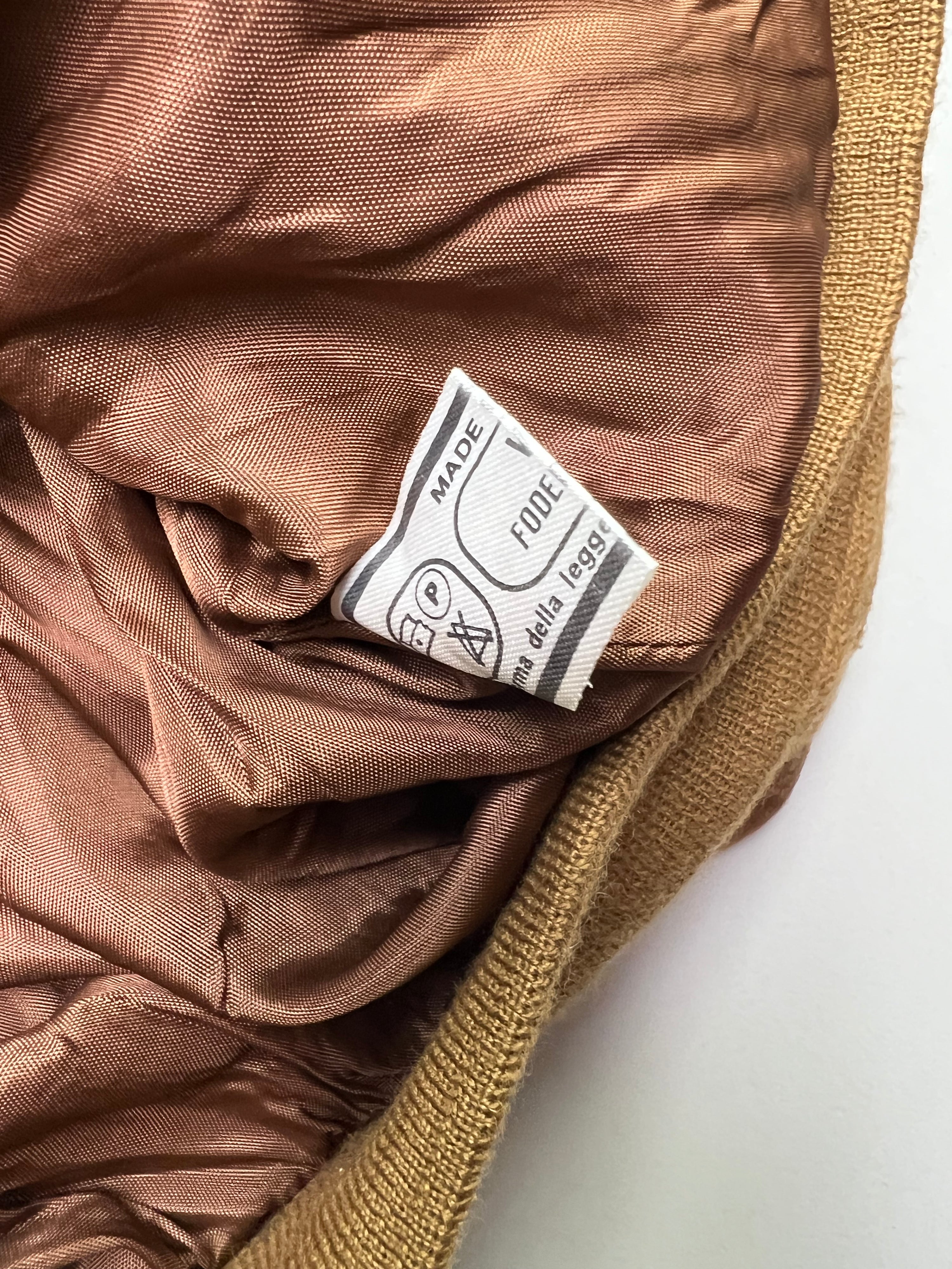 VINTAGE SUEDE BOMBER LEATHER JACKET BROWN - L/XL