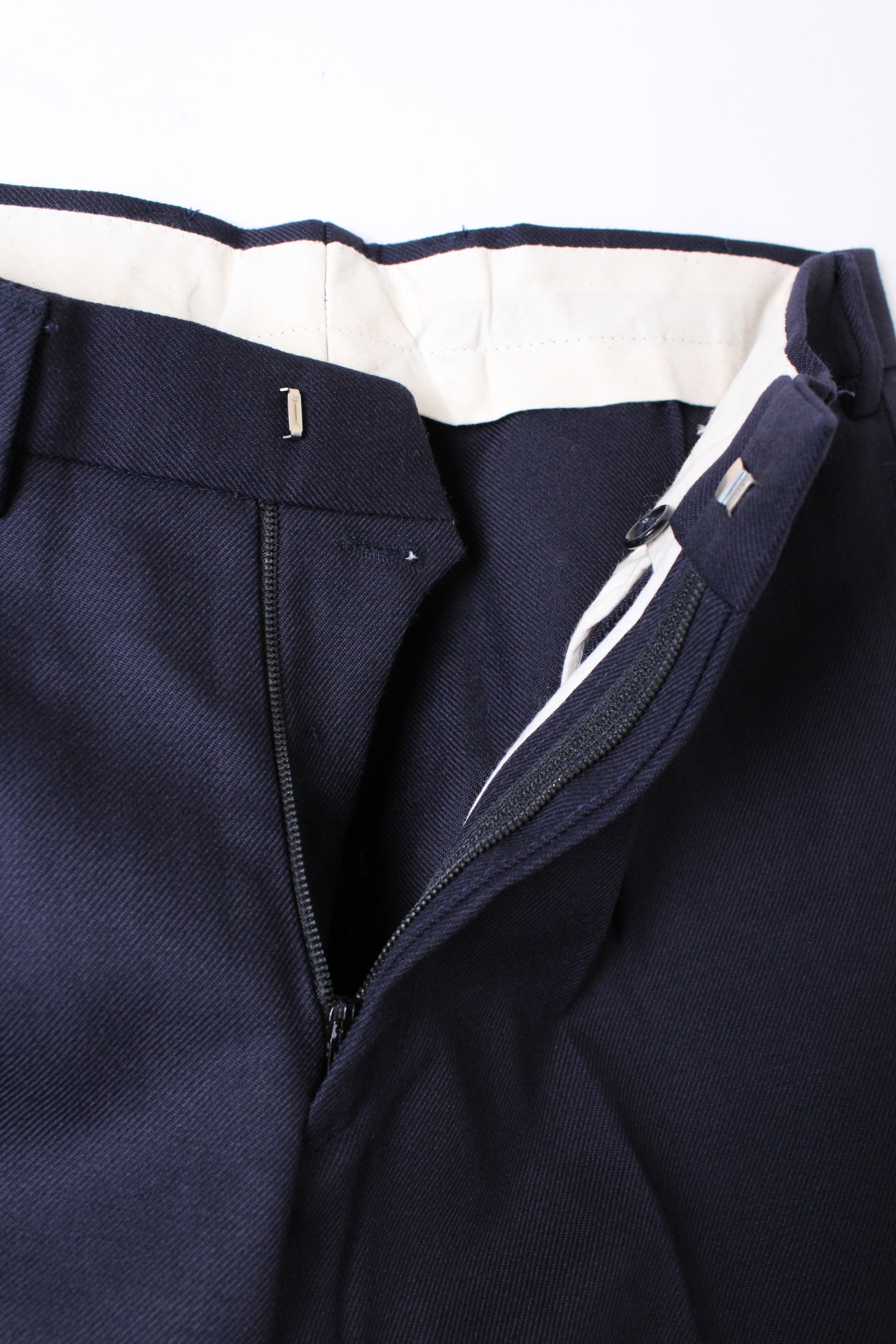 MARINA ITALIANA WOOL PANTS NAVY BLUE