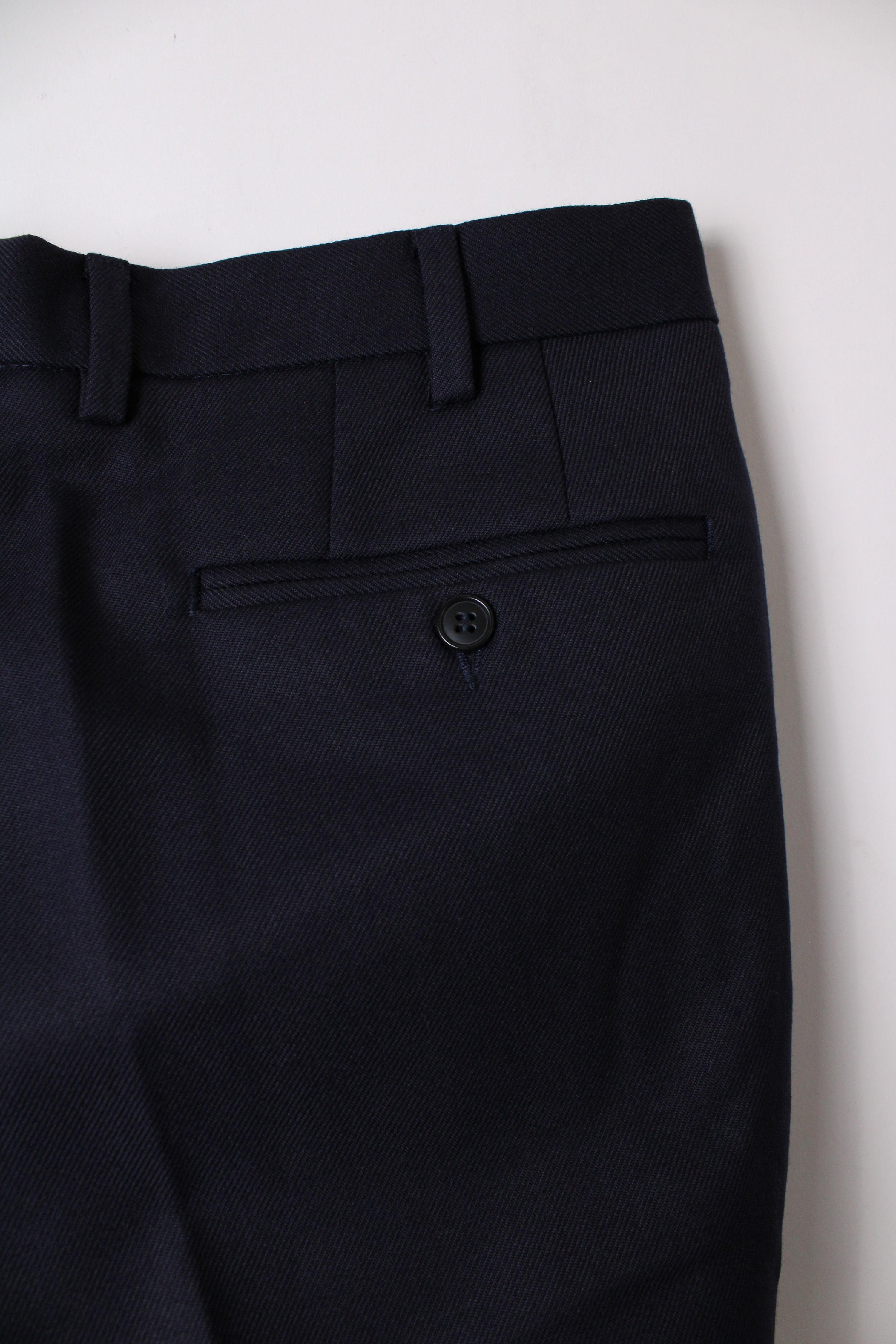MARINA ITALIANA WOOL PANTS NAVY BLUE