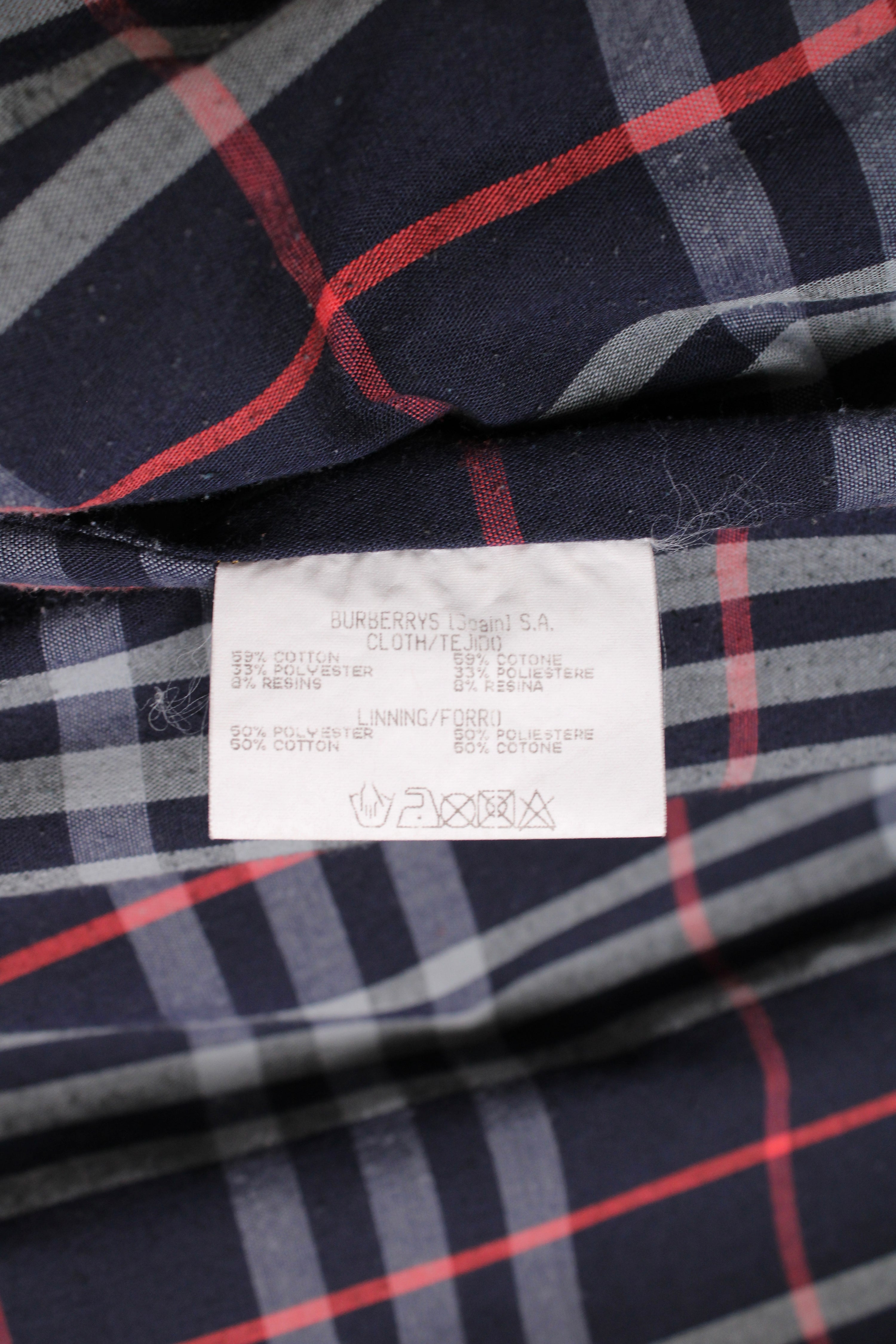 BURBERRY VINTAGE FIREMAN JACKET - L