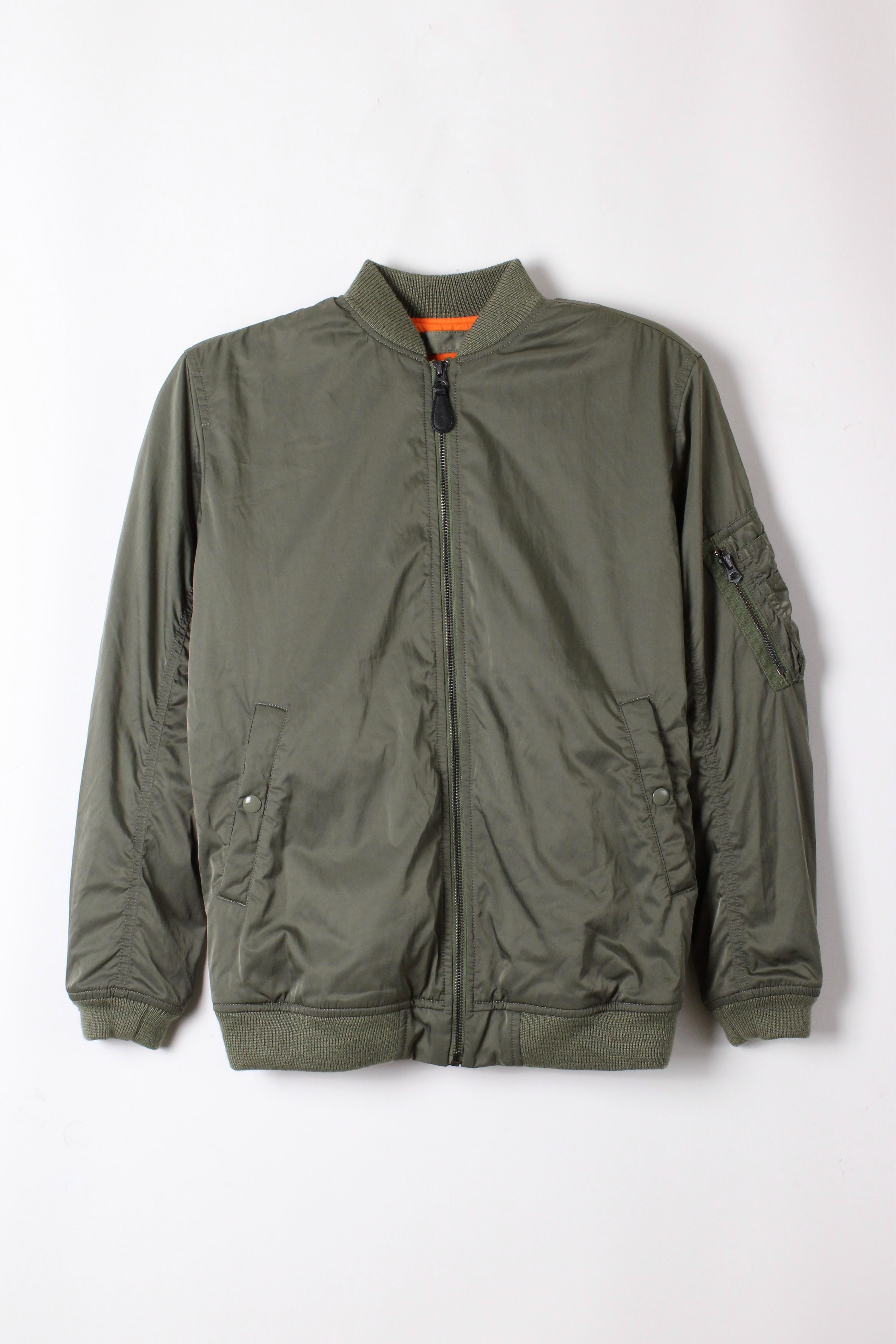 RALPH LAUREN MA-1 BOMBER JACKET GREEN - S