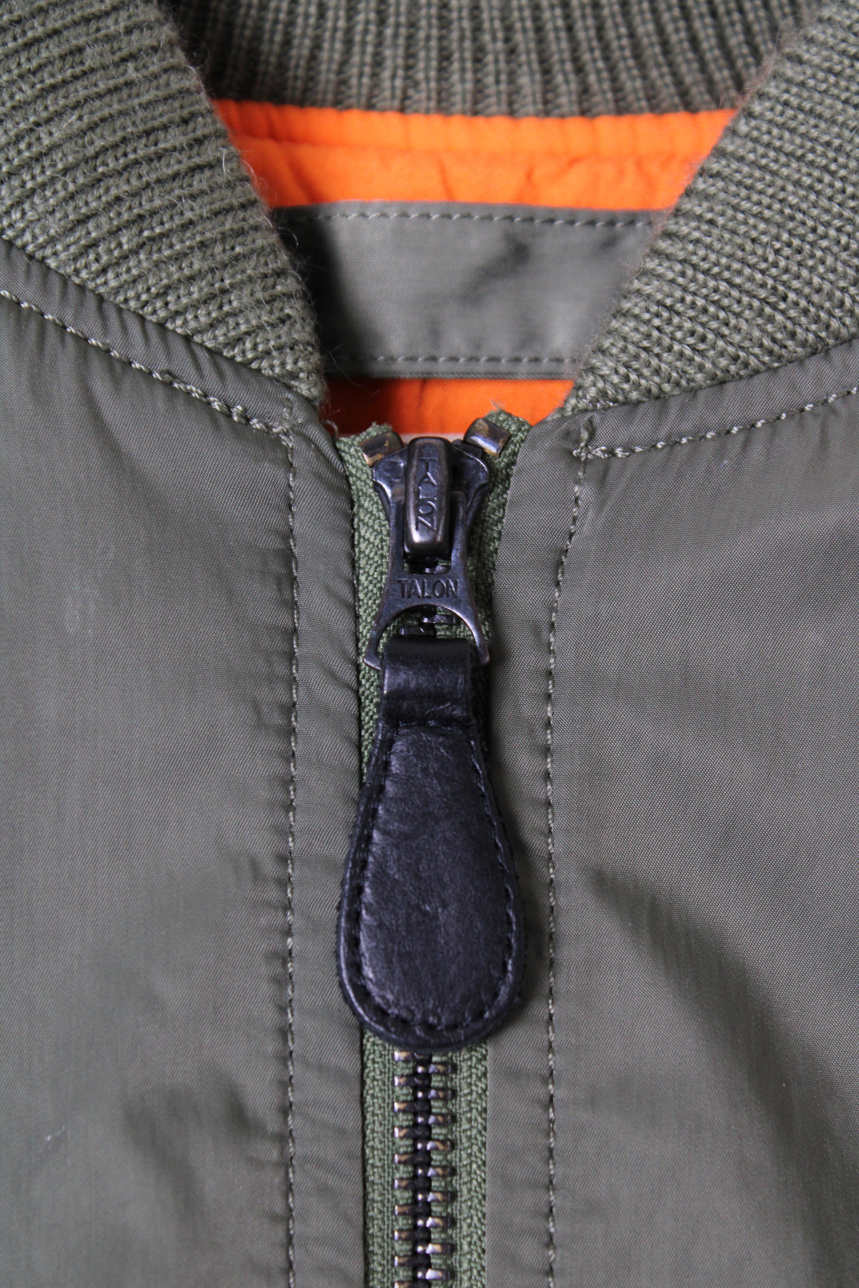 RALPH LAUREN MA-1 BOMBER JACKET GREEN - S