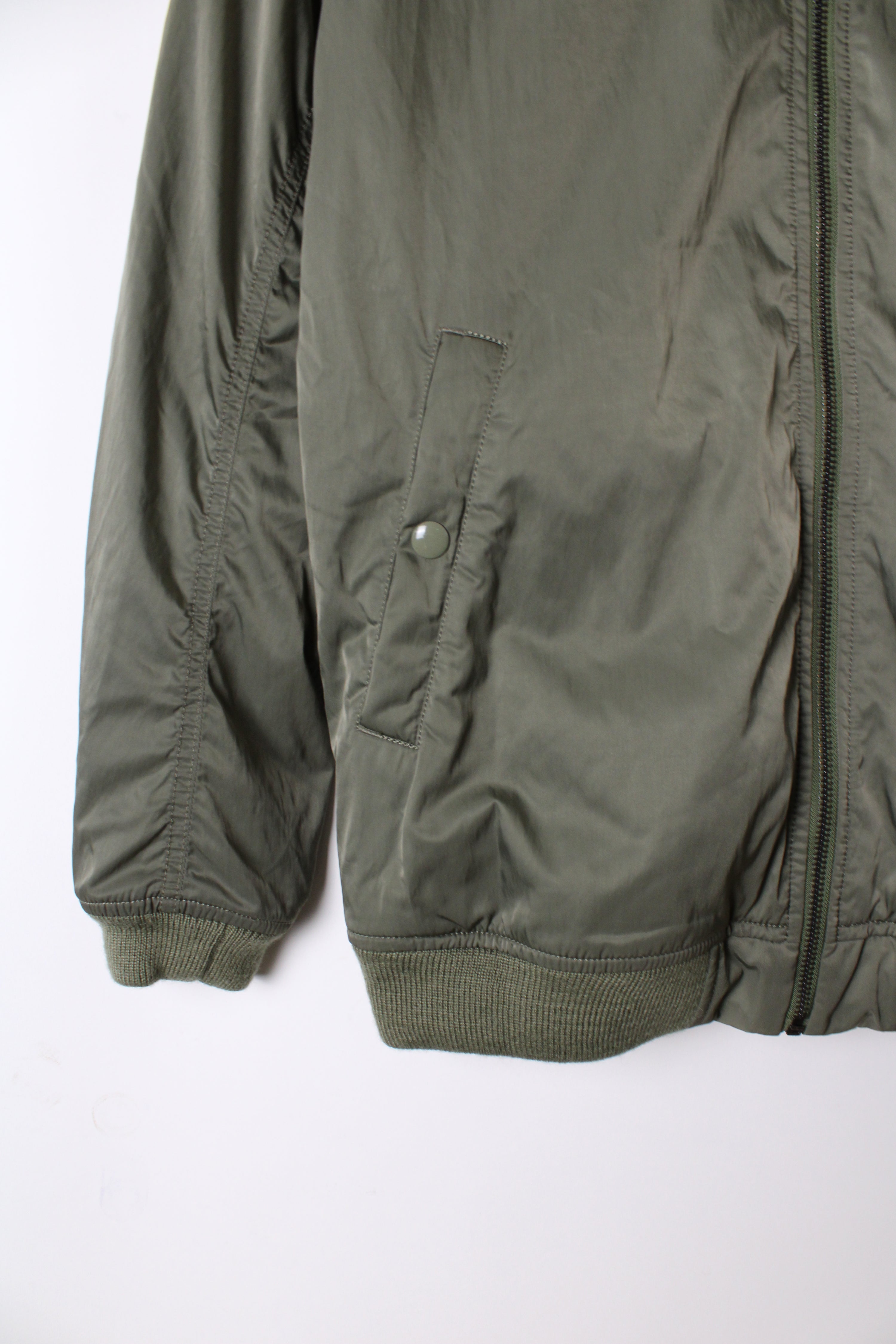 RALPH LAUREN MA-1 BOMBER JACKET GREEN - S