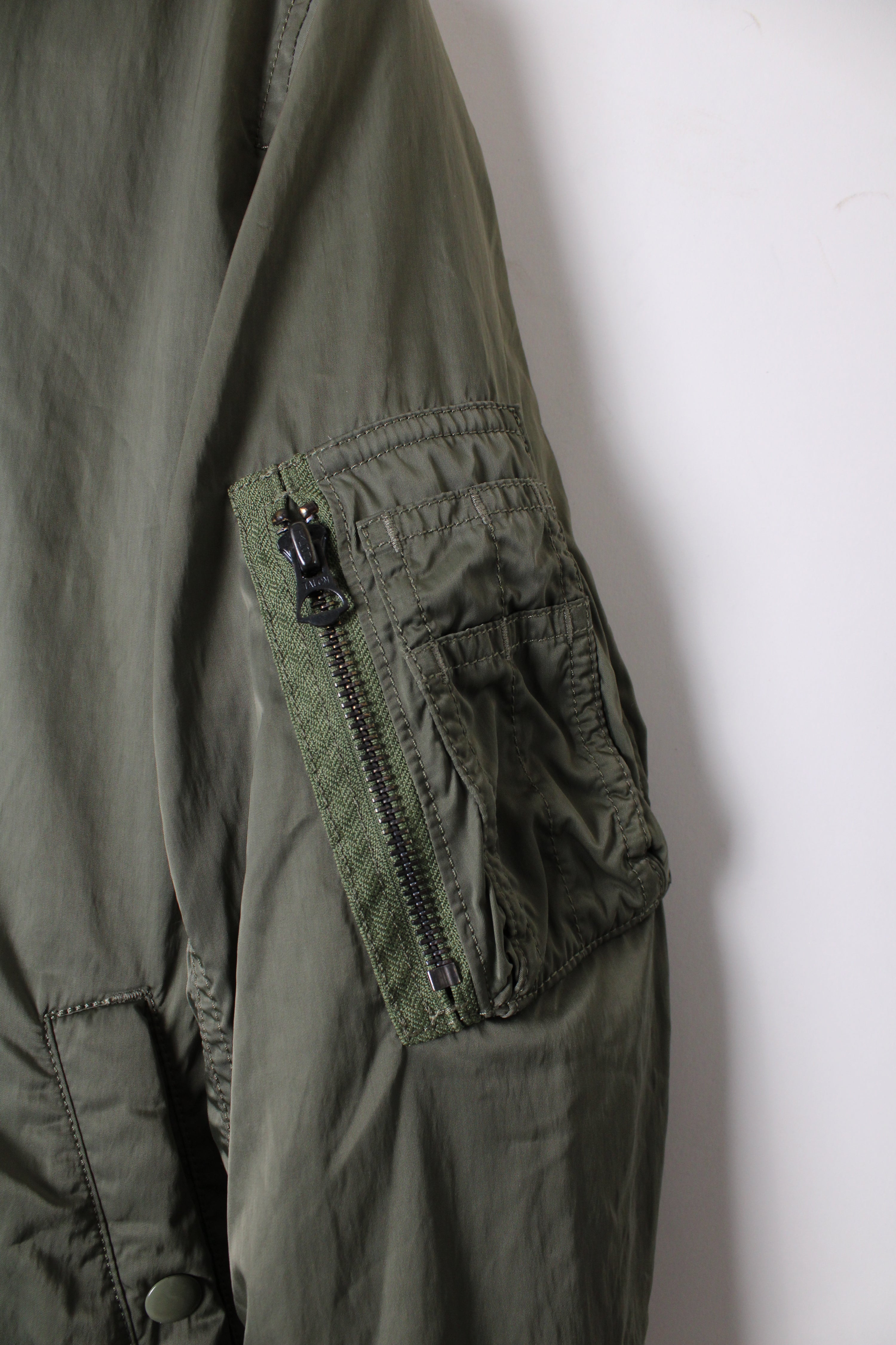 RALPH LAUREN MA-1 BOMBER JACKET GREEN - S