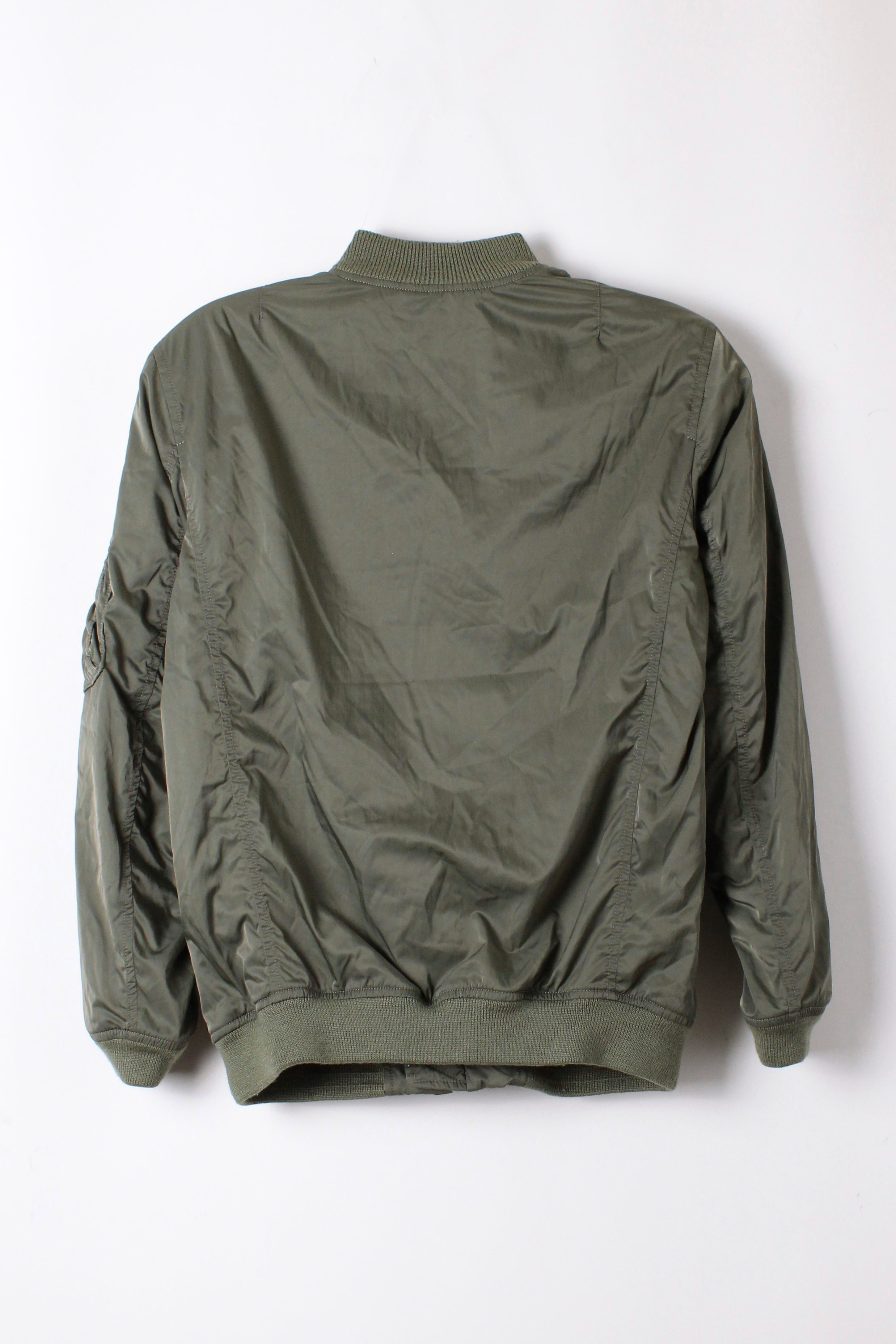 RALPH LAUREN MA-1 BOMBER JACKET GREEN - S