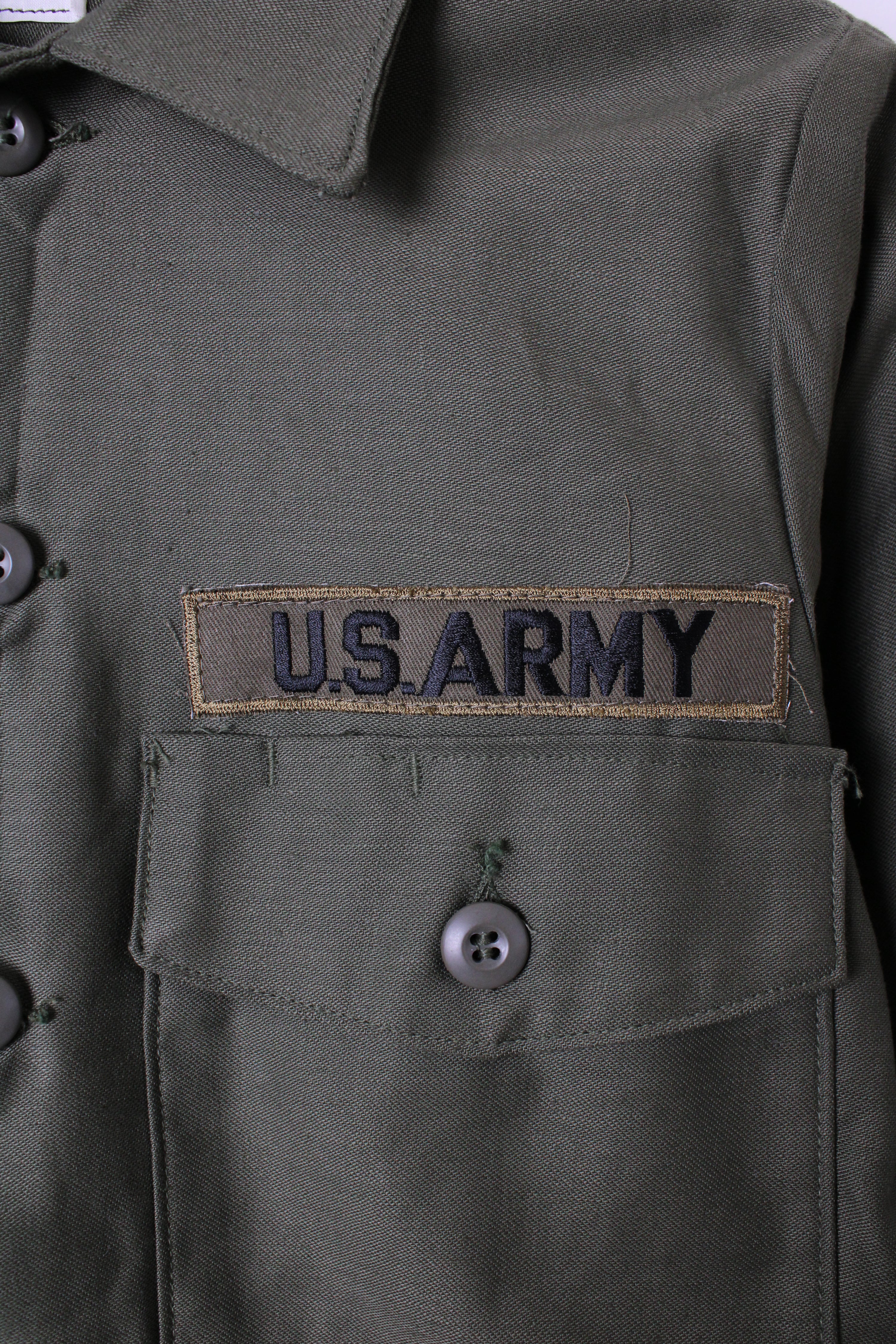 US ARMY OG 107 FATIGUE SHIRT GREEN - M/L