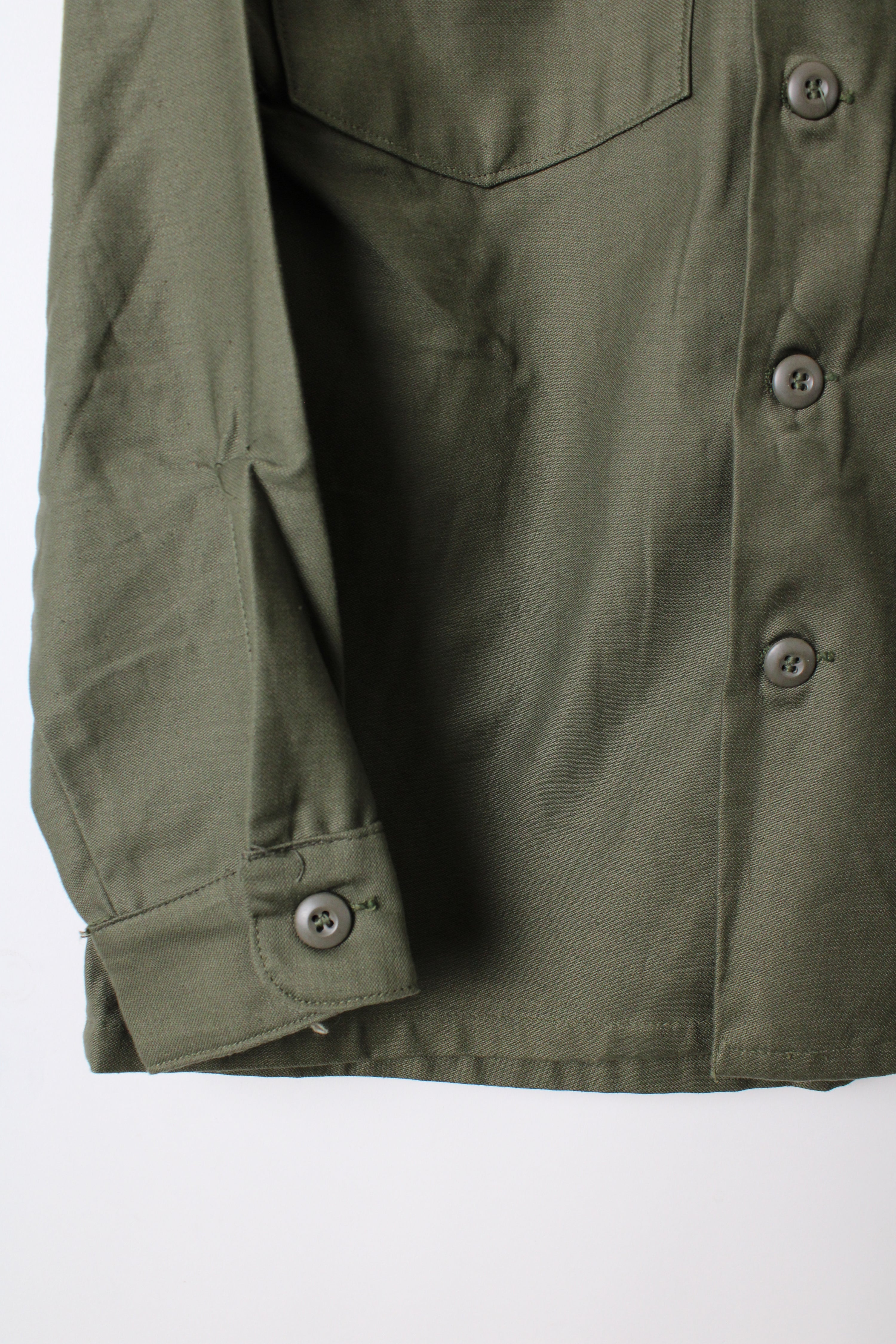 US ARMY OG 107 FATIGUE SHIRT GREEN - M/L