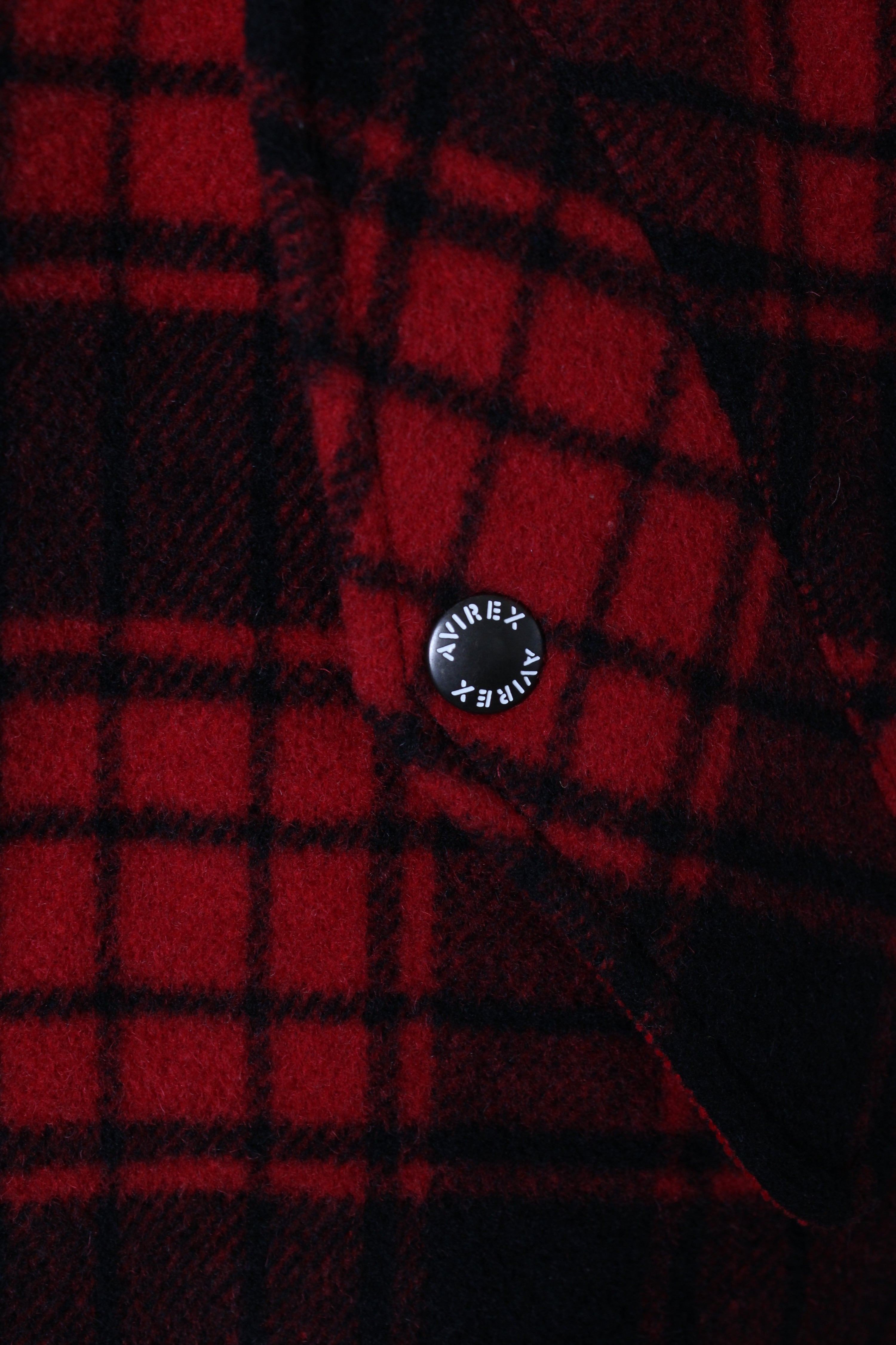 AVIREX BUFFALO TARTAN PLAID LUMBERJACK JACKET - L
