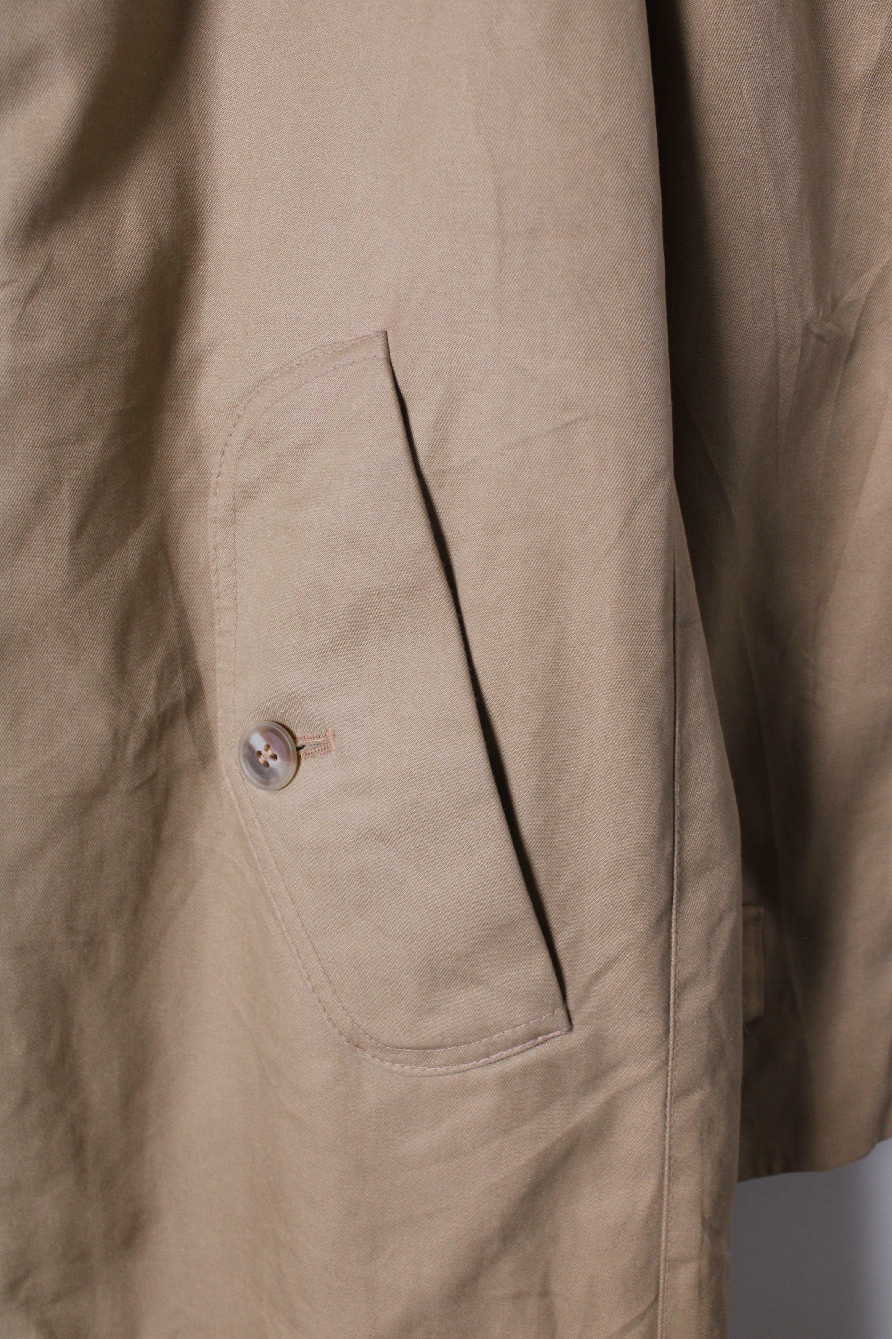 BURBERRY VINTAGE TRENCH COAT DOUBLE BREAST BEIGE - XXL