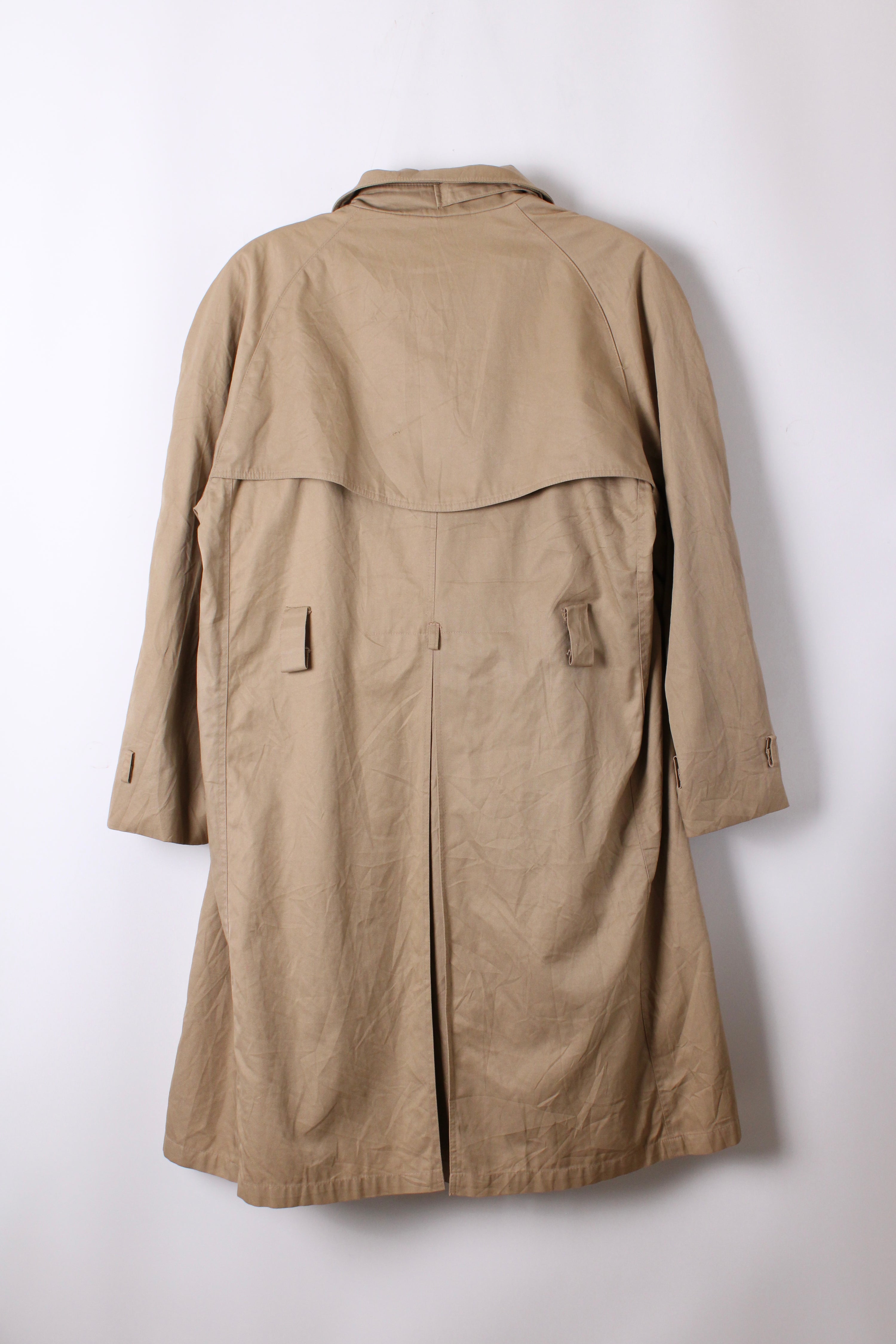 BURBERRY VINTAGE TRENCH COAT DOUBLE BREAST BEIGE - XXL