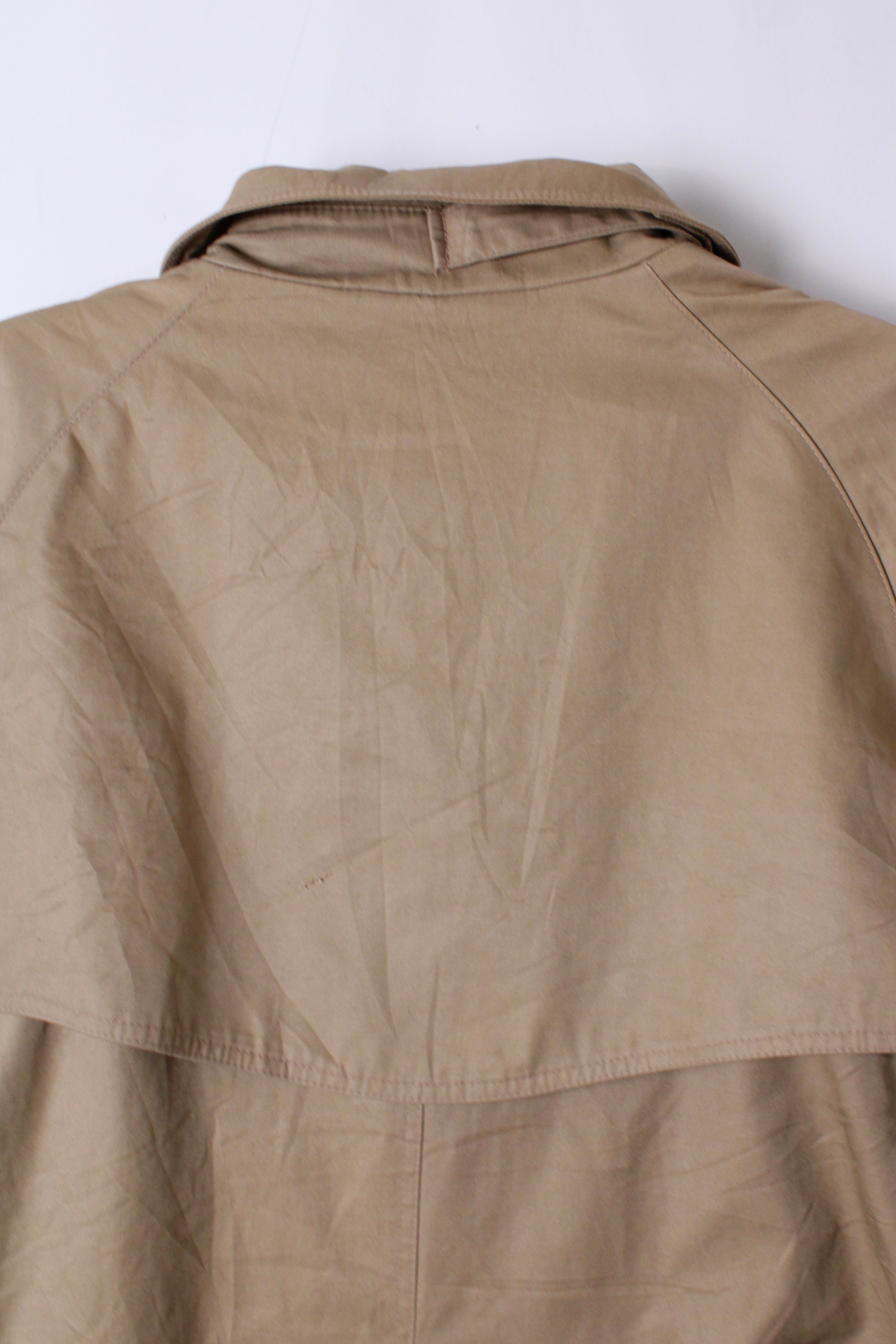 BURBERRY VINTAGE TRENCH COAT DOUBLE BREAST BEIGE - XXL