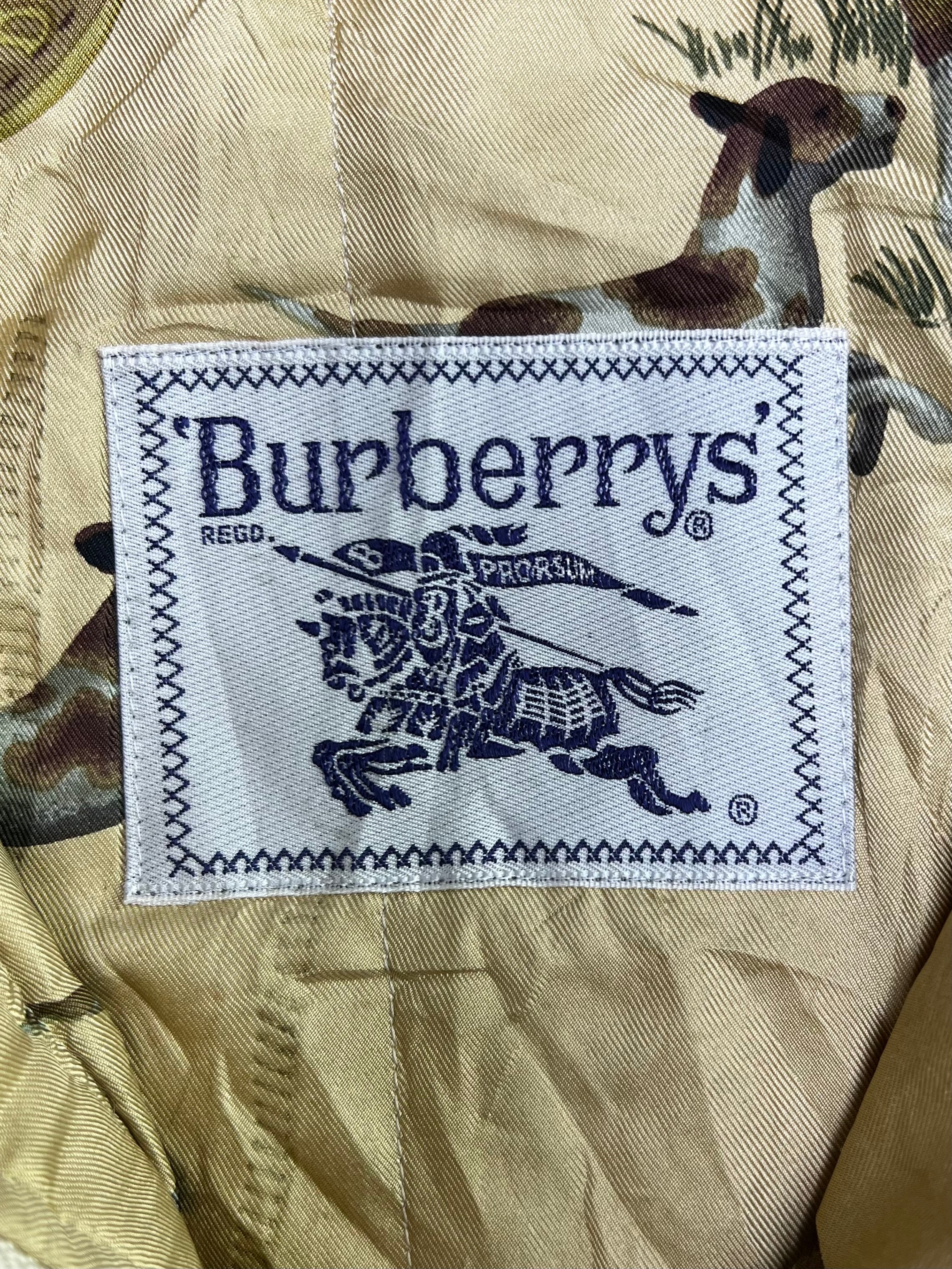 BURBERRY VINTAGE 80S COAT BEIGE - L/XL