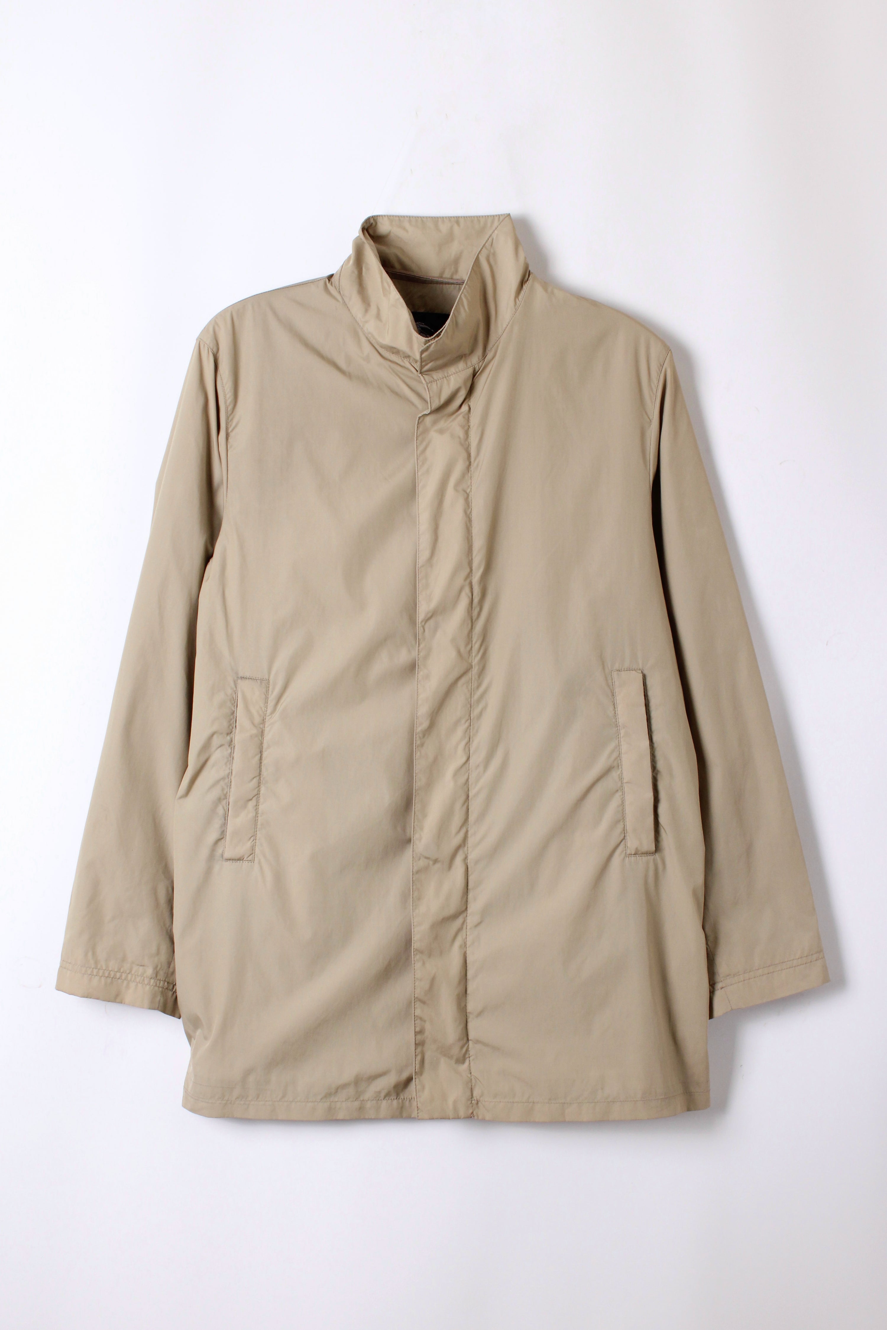 BURBERRY TRENCH COAT WINDBREAKER BEIGE - L/XL
