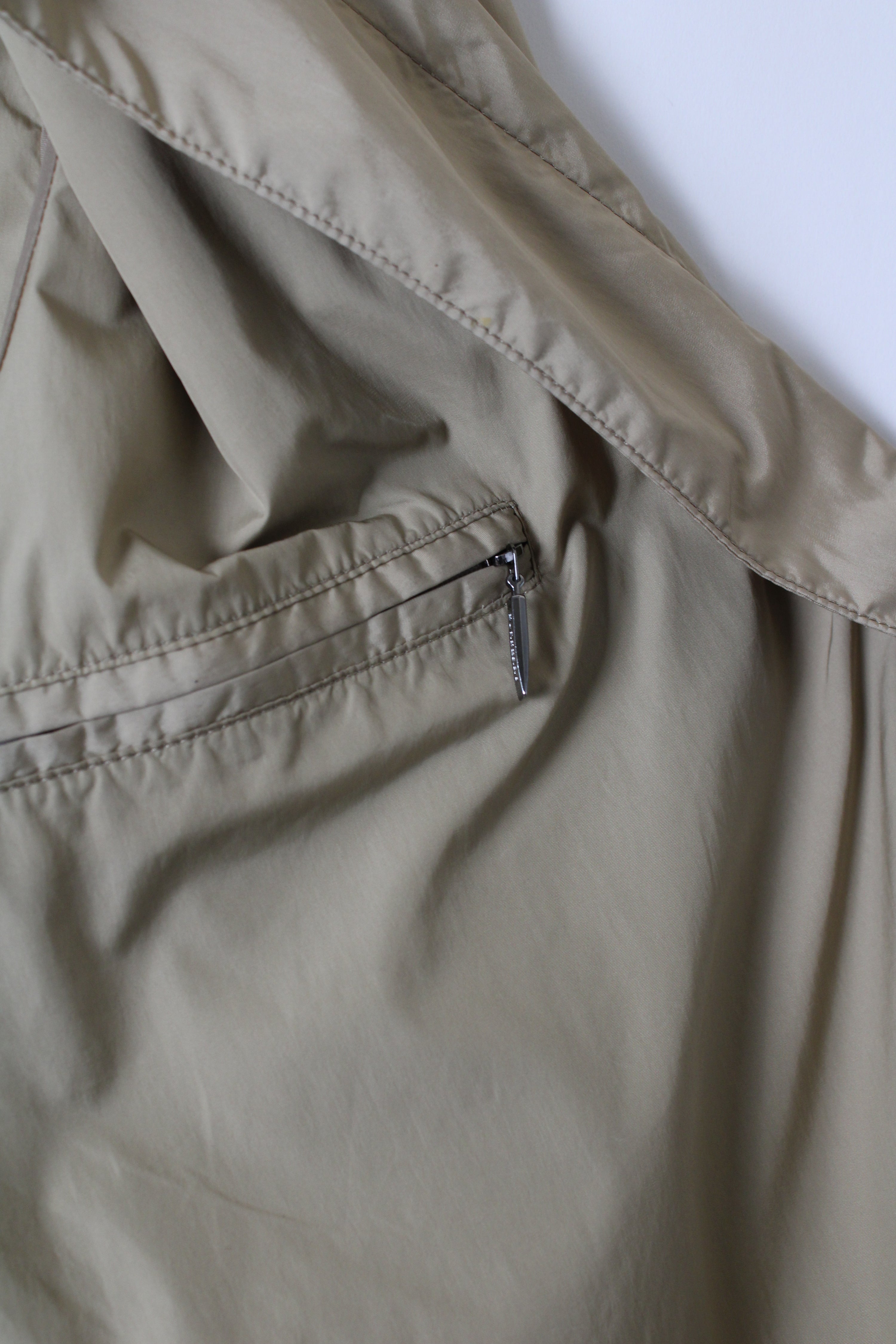 BURBERRY TRENCH COAT WINDBREAKER BEIGE - L/XL