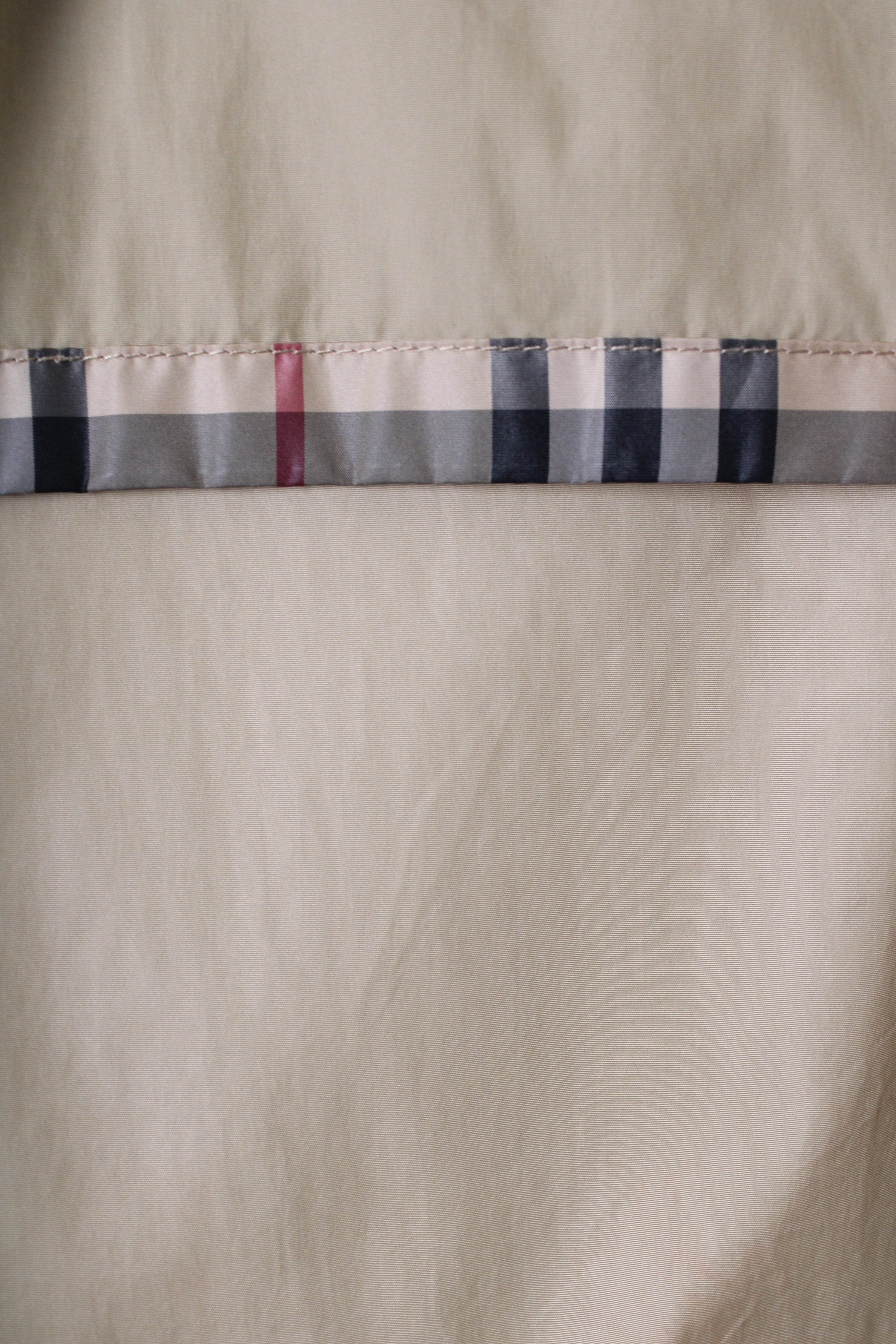 BURBERRY TRENCH COAT WINDBREAKER BEIGE - L/XL