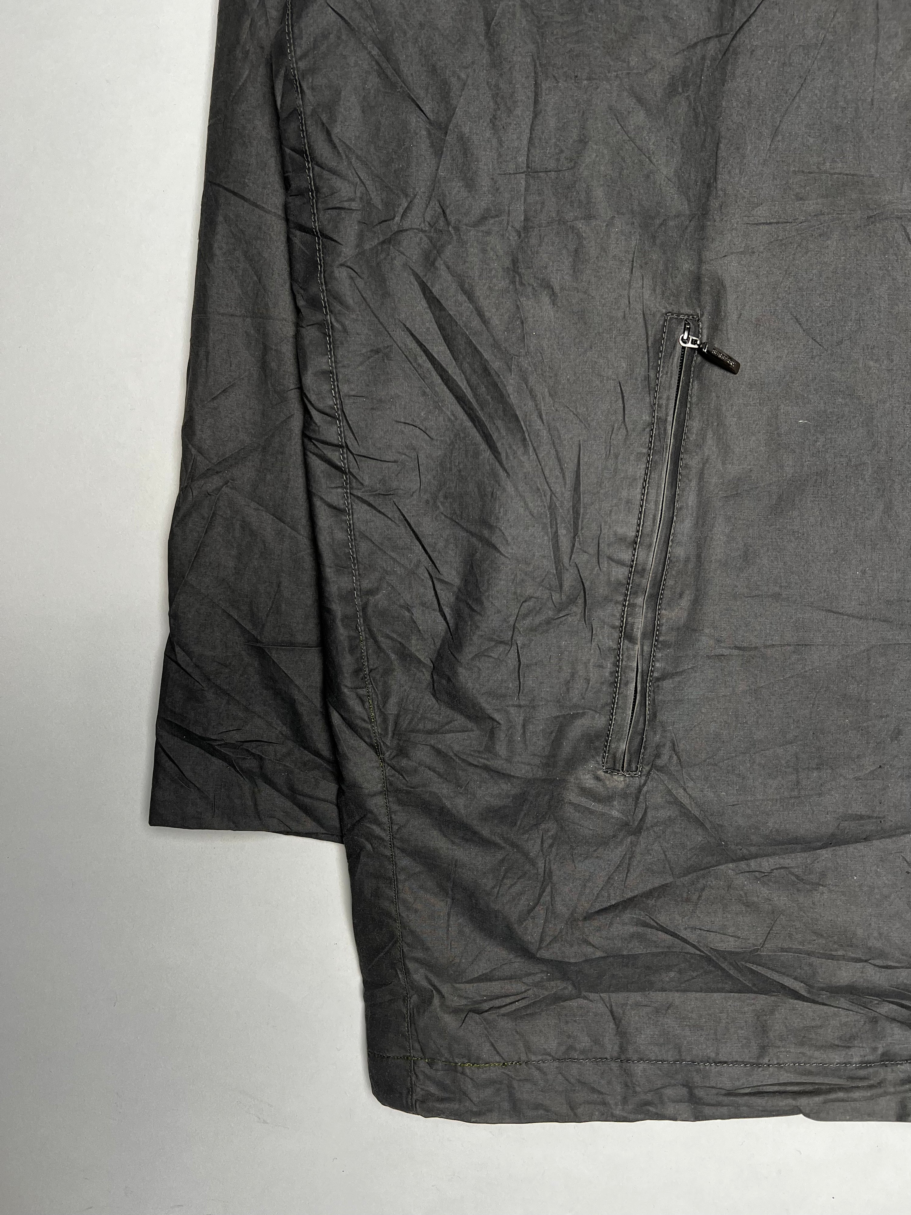 BURBERRY VINTAGE JACKET WITH COATING GRAY - L/XL