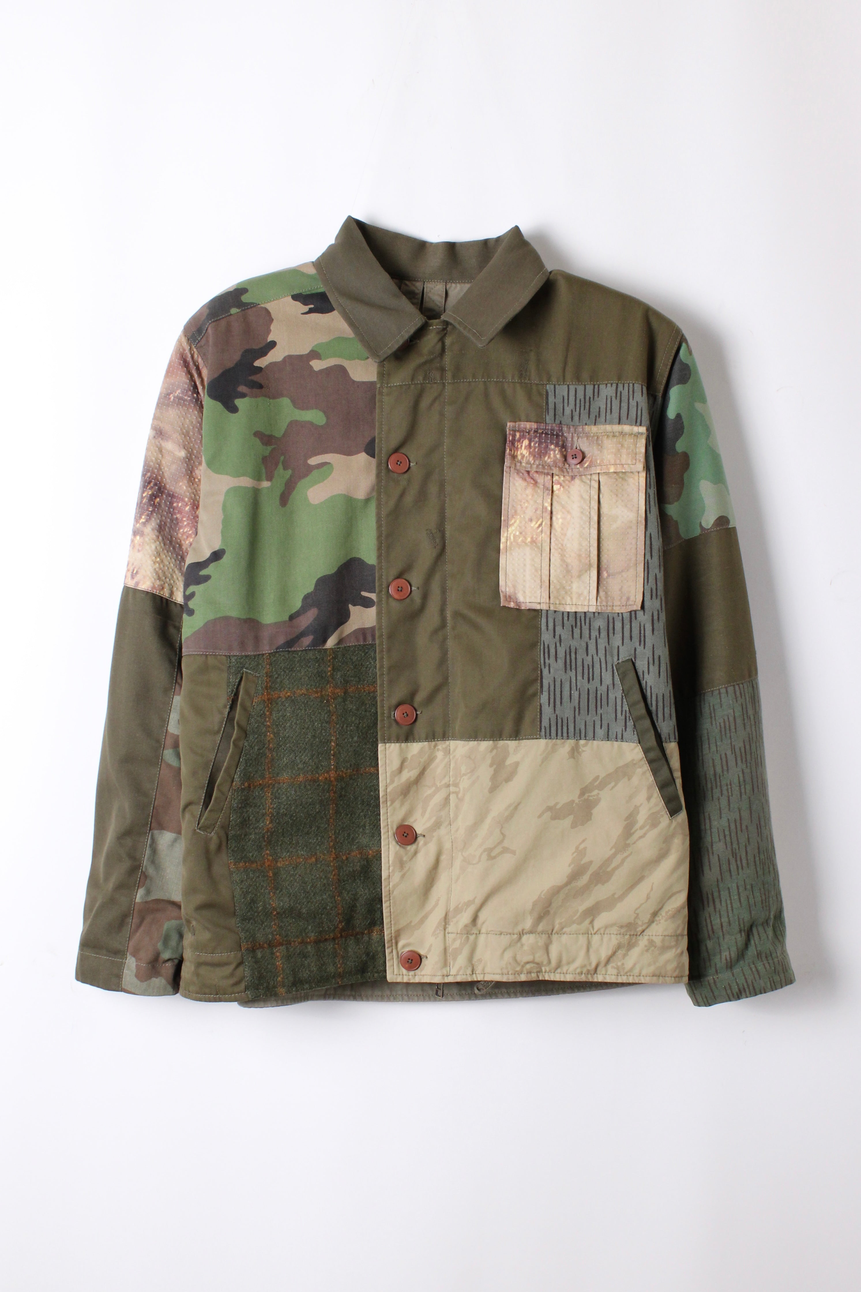 MAHARISHI PATCHWORK DECK JACKET - M/L