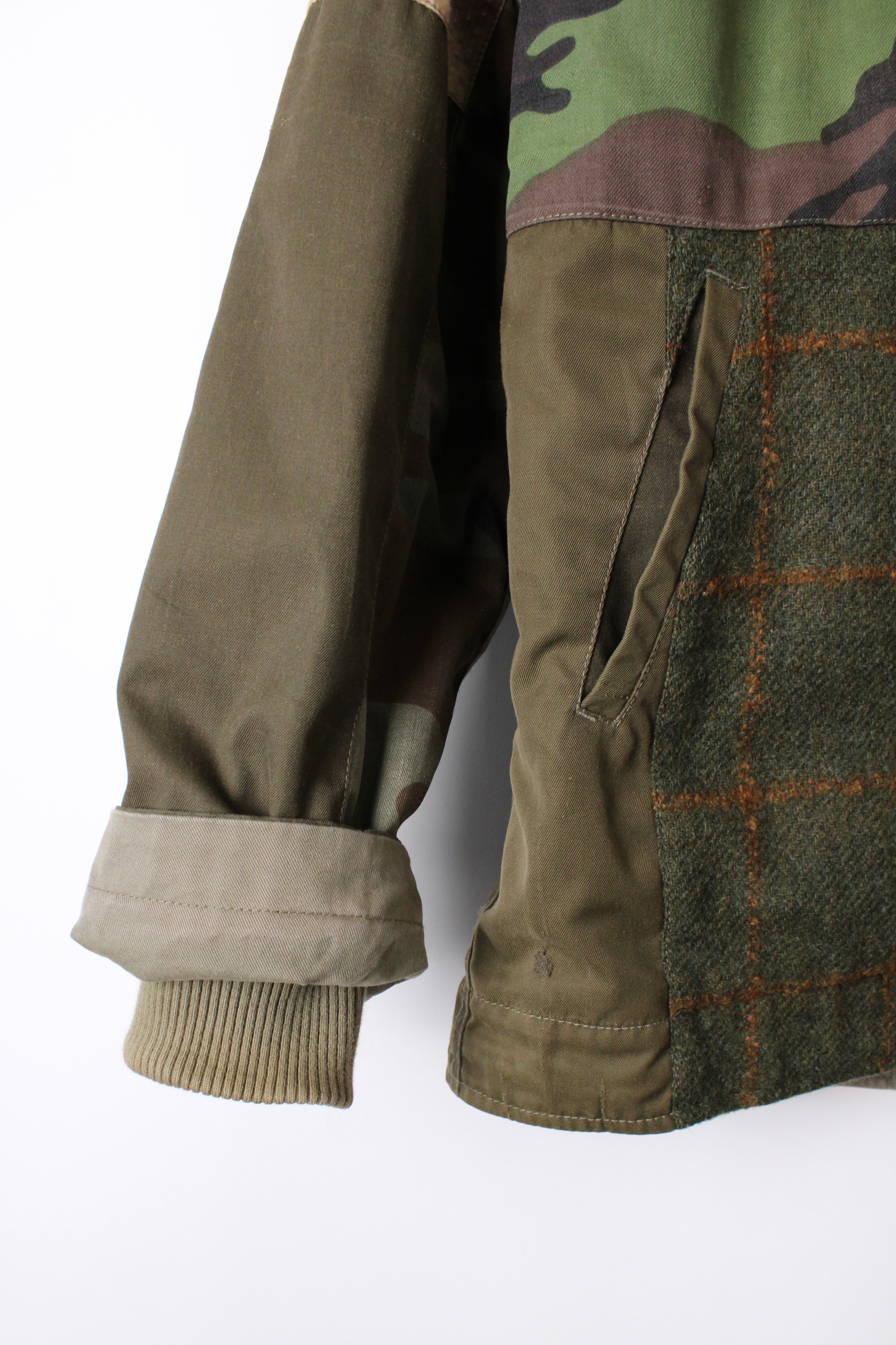 MAHARISHI PATCHWORK DECK JACKET - M/L