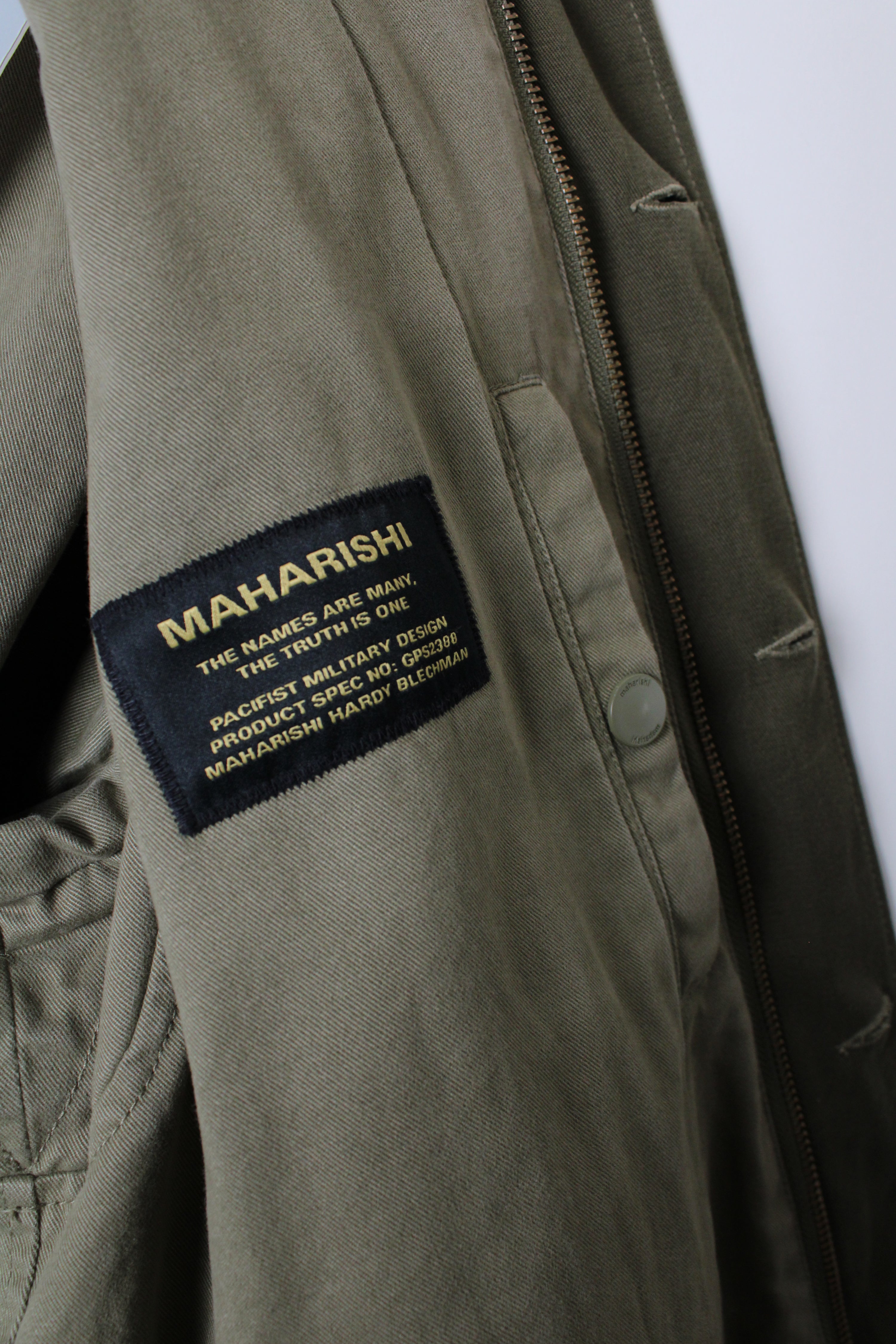 MAHARISHI PATCHWORK DECK JACKET - M/L