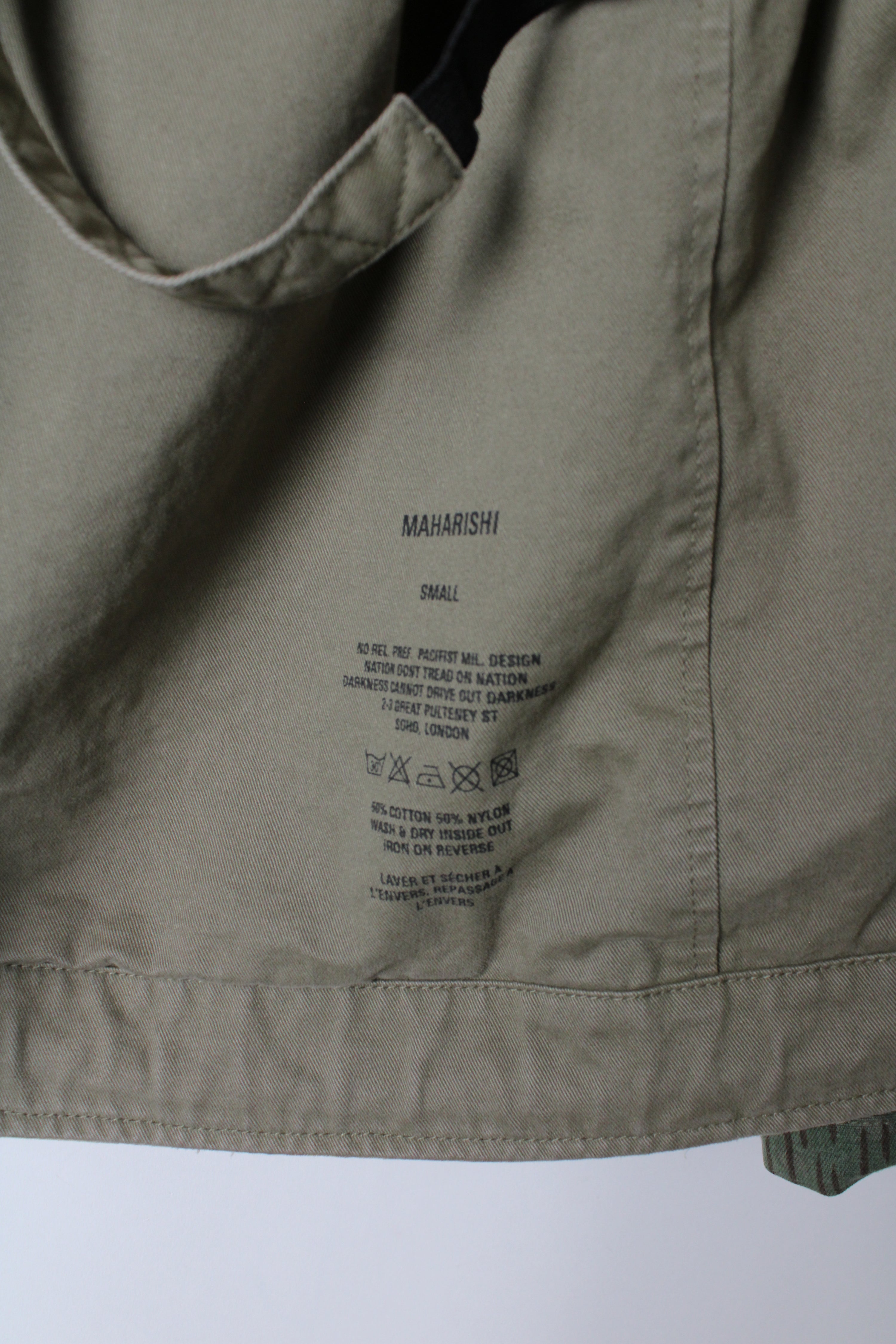 MAHARISHI PATCHWORK DECK JACKET - M/L