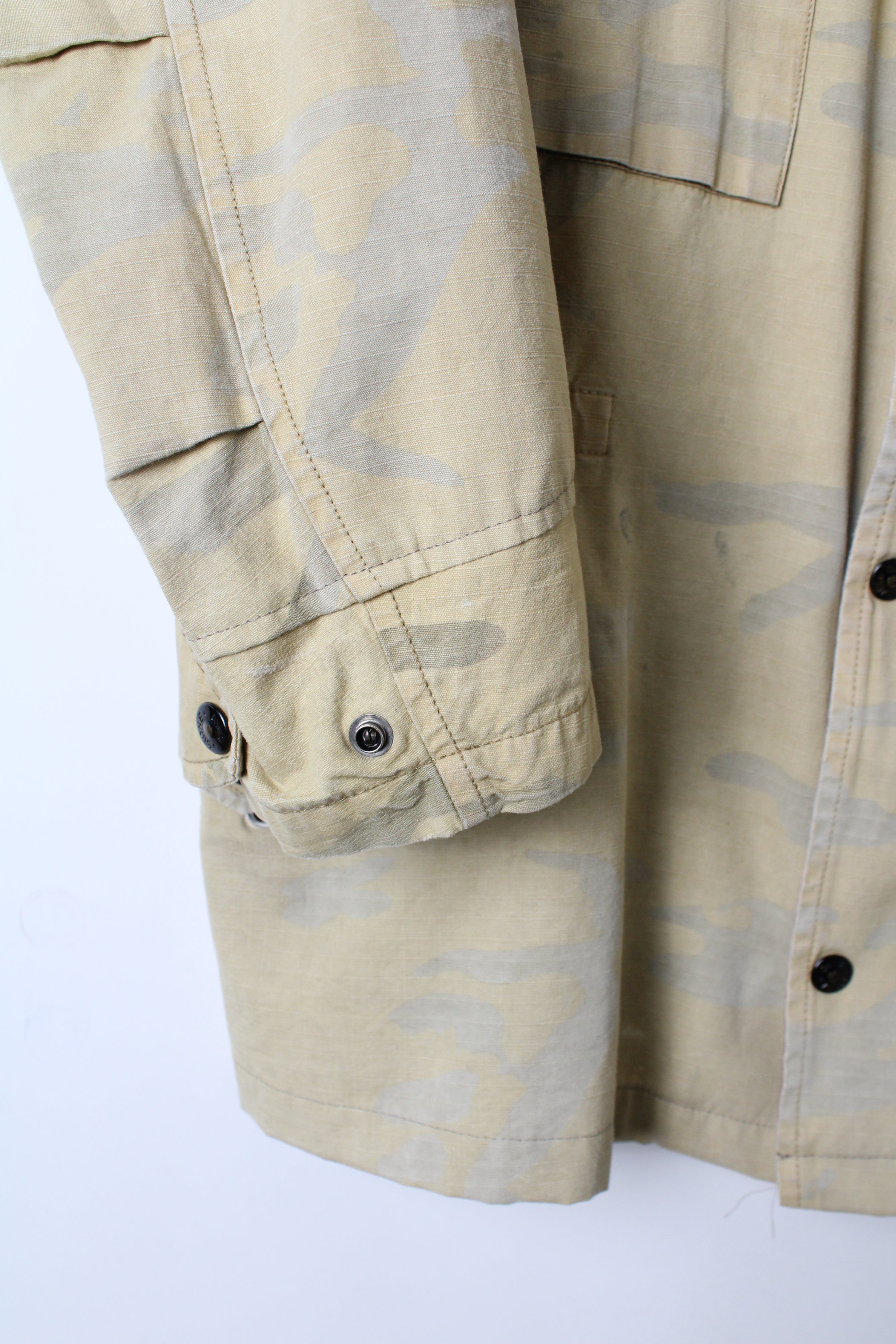 STONE ISLAND VINTAGE ICE CAMO FIELD JACKET - S/M