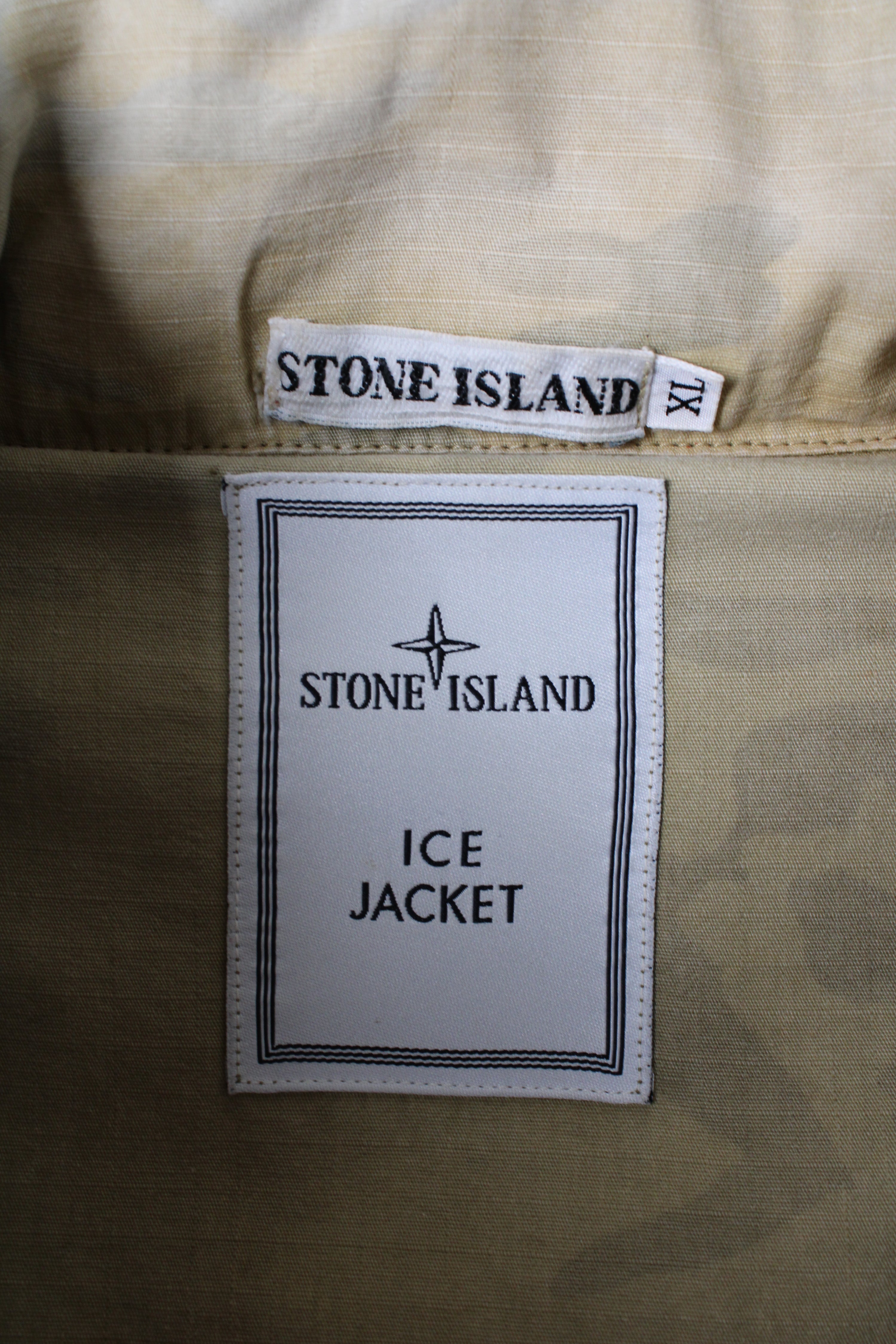STONE ISLAND VINTAGE ICE CAMO FIELD JACKET - S/M