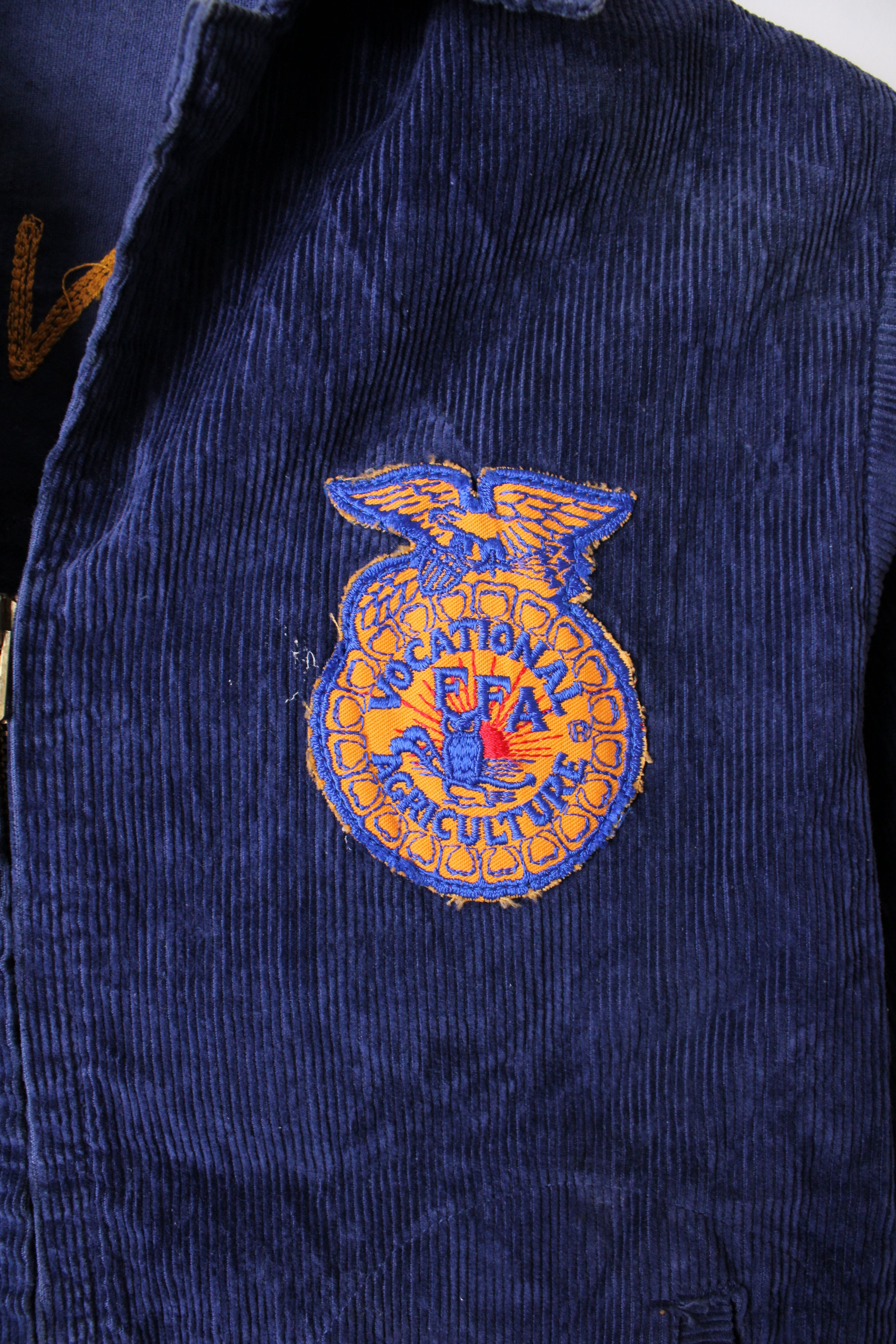 VINTAGE 1970S FFA JACKET - S/M
