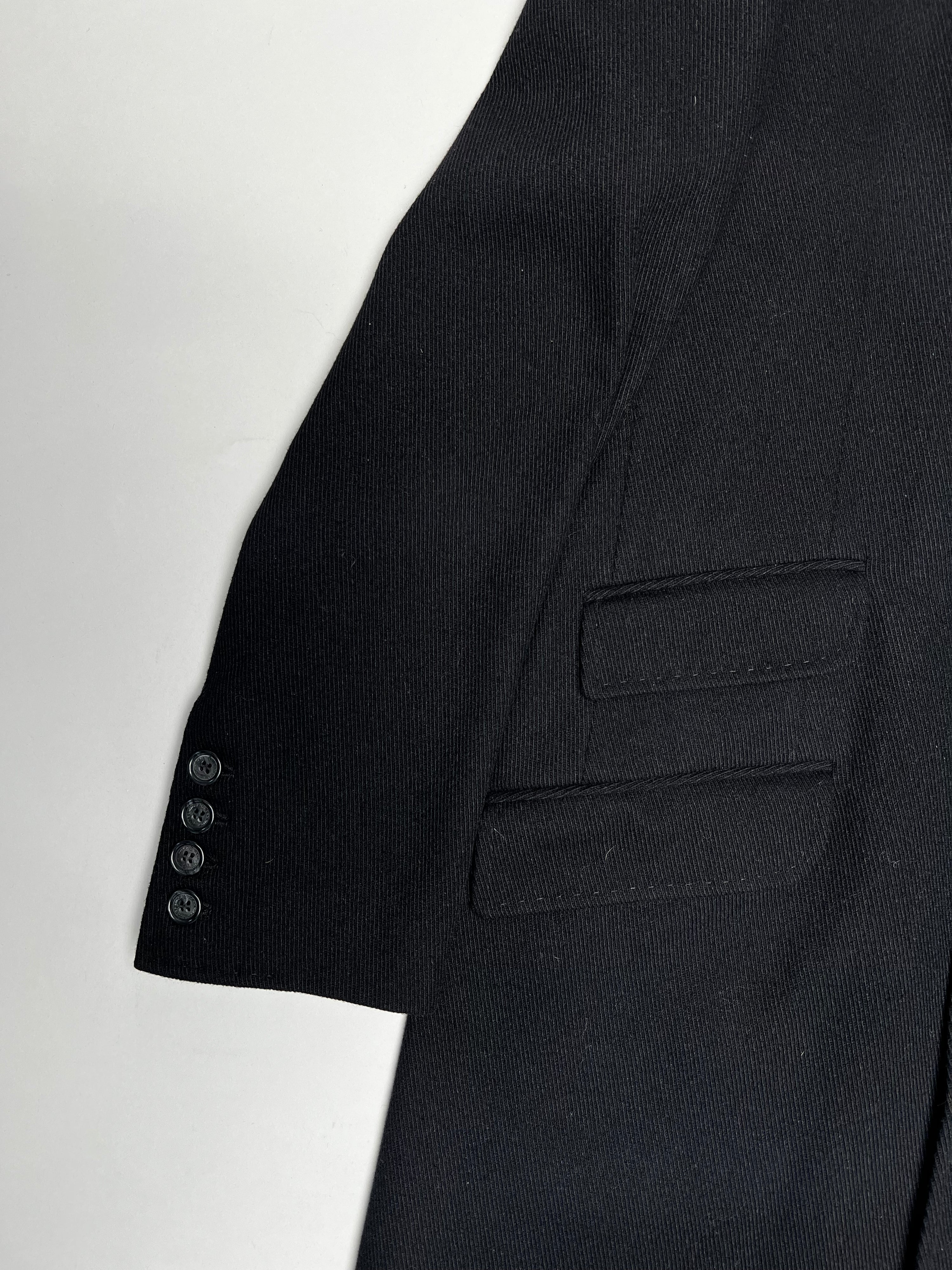 D&G WOOL COAT BLACK - 48