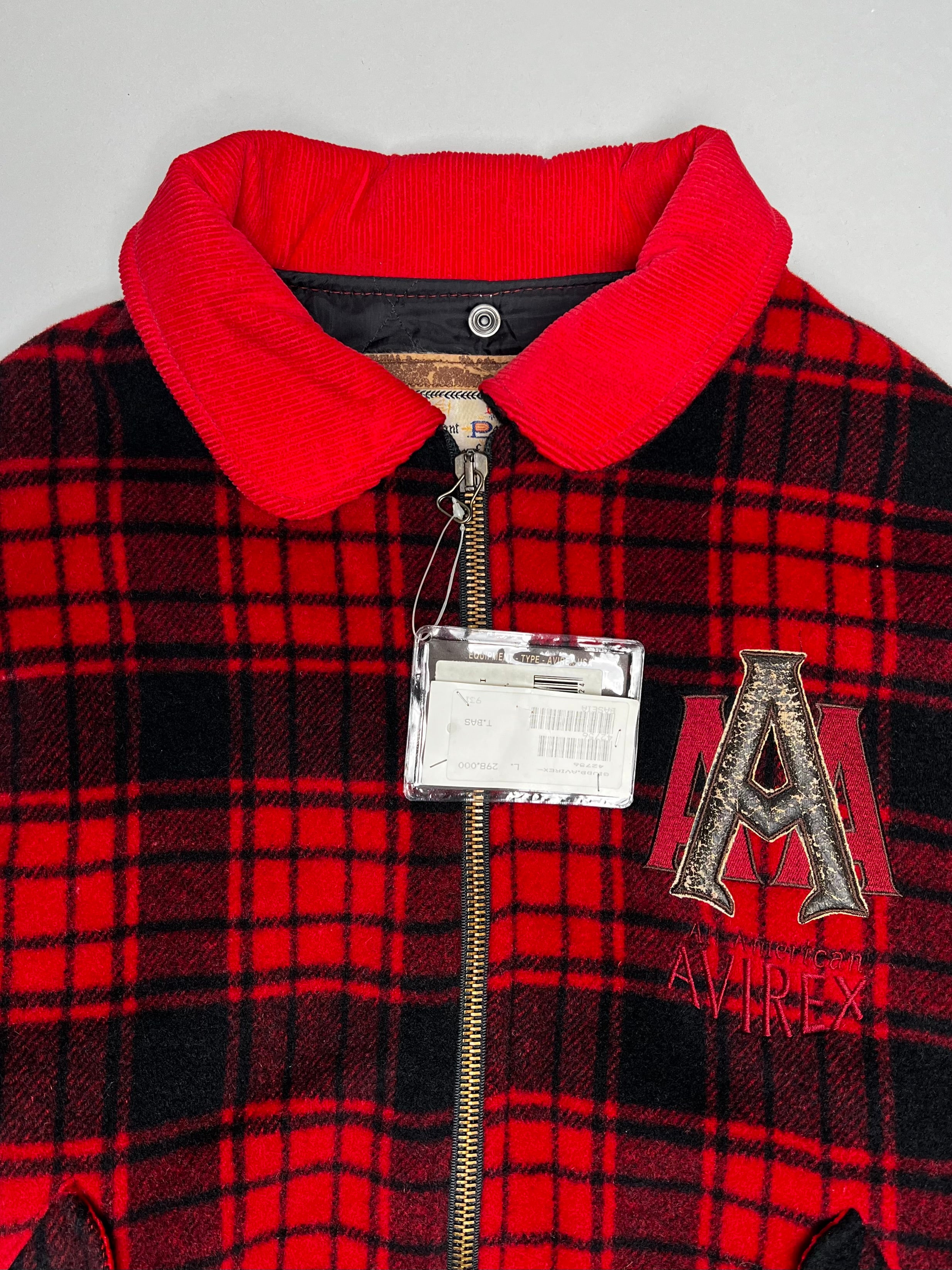 AVIREX BUFFALO TARTAN PLAID LUMBERJACK JACKET - L – HOLYGARMS