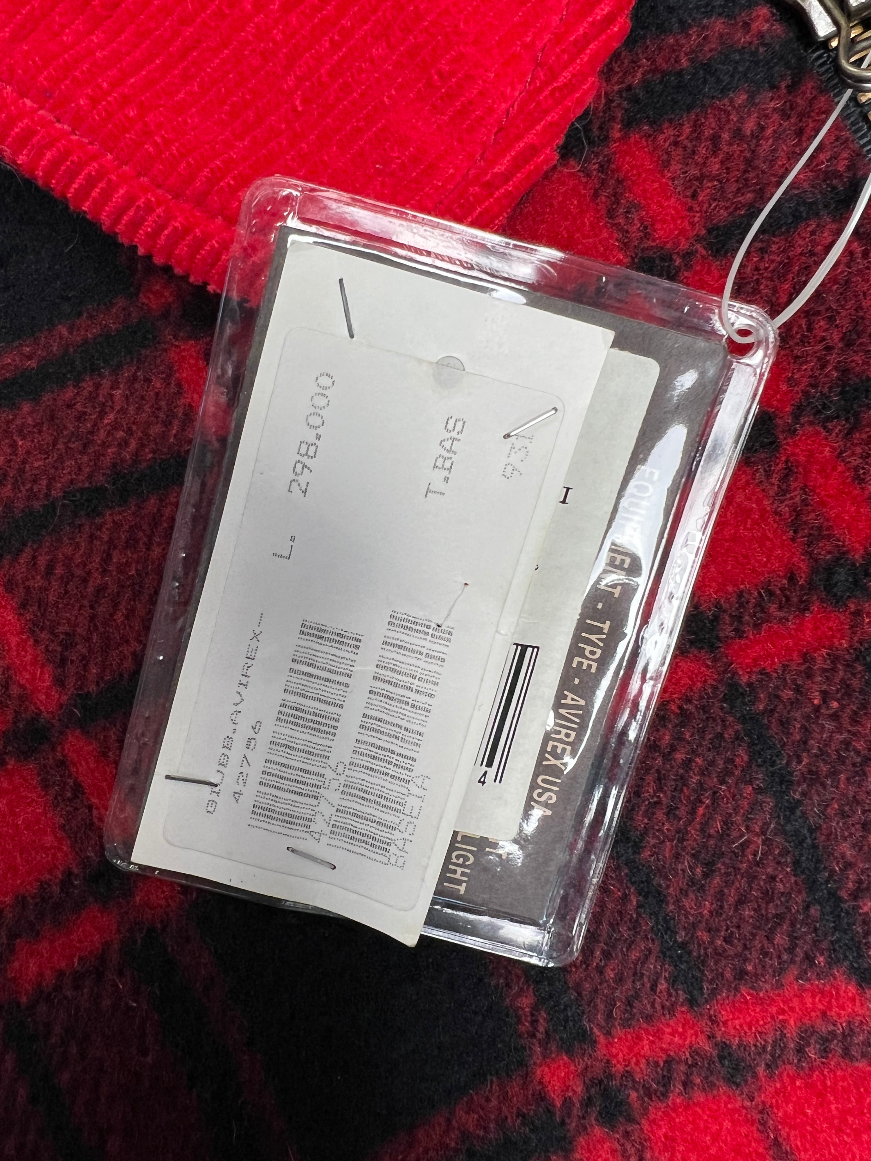 AVIREX BUFFALO TARTAN PLAID LUMBERJACK JACKET - L