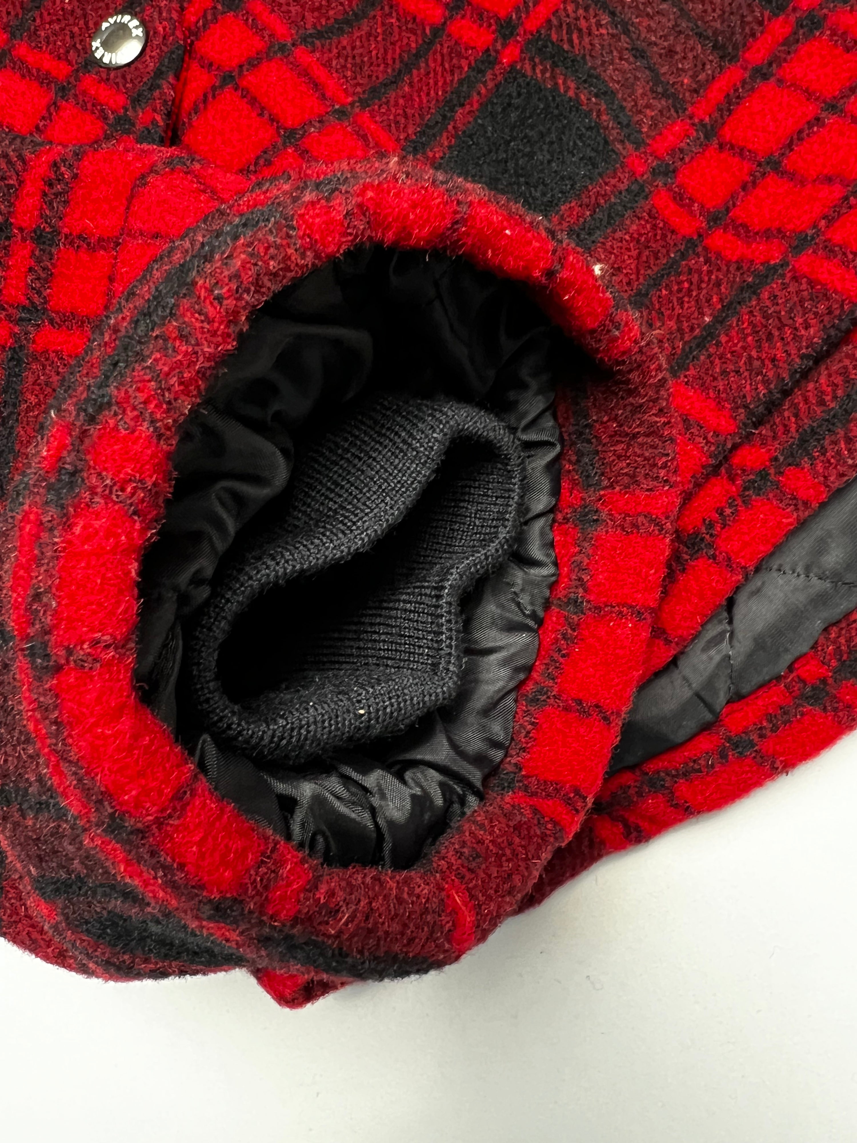 AVIREX BUFFALO TARTAN PLAID LUMBERJACK JACKET - L