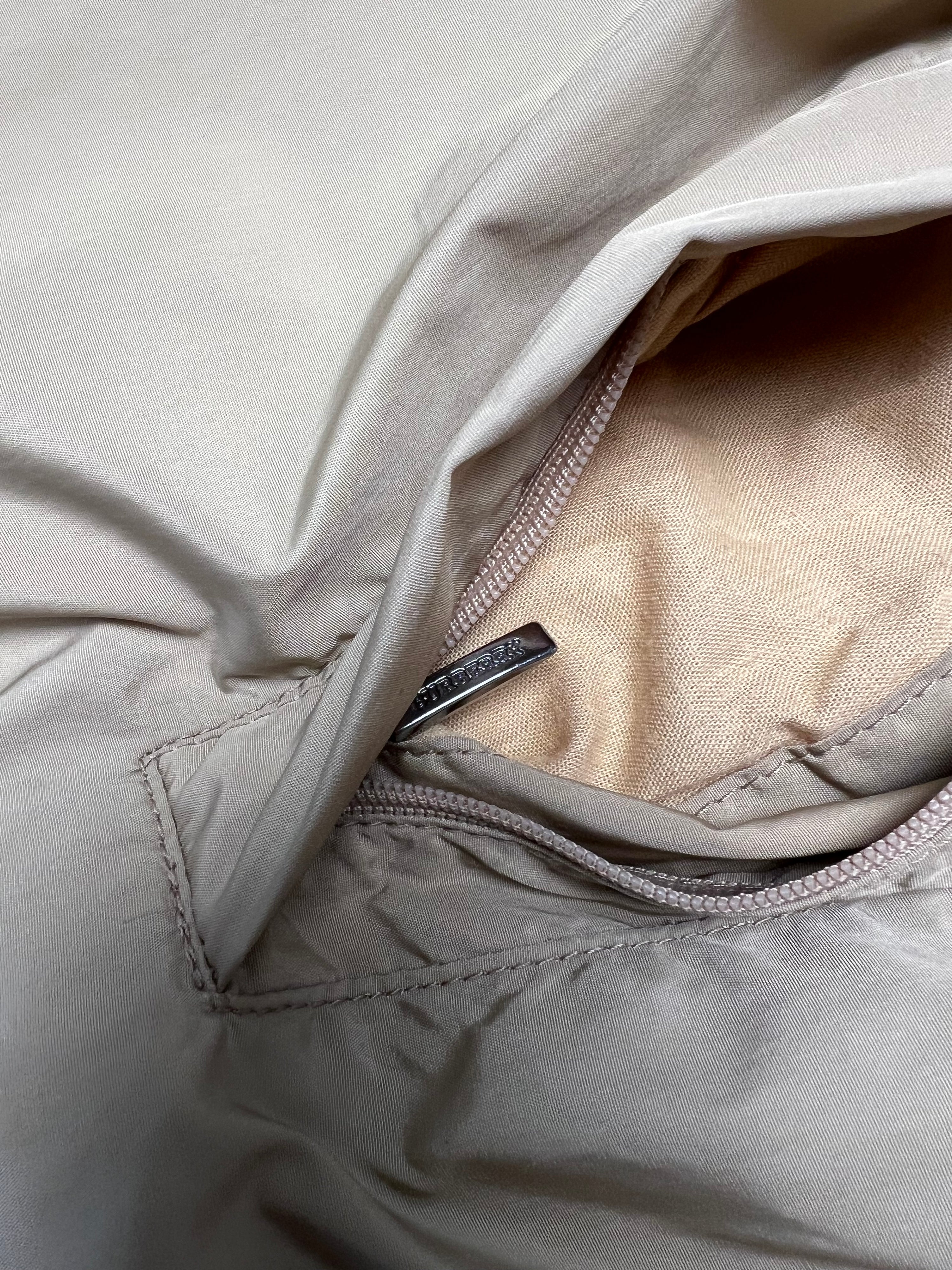 BURBERRY TRENCH COAT WINDBREAKER BEIGE - L/XL