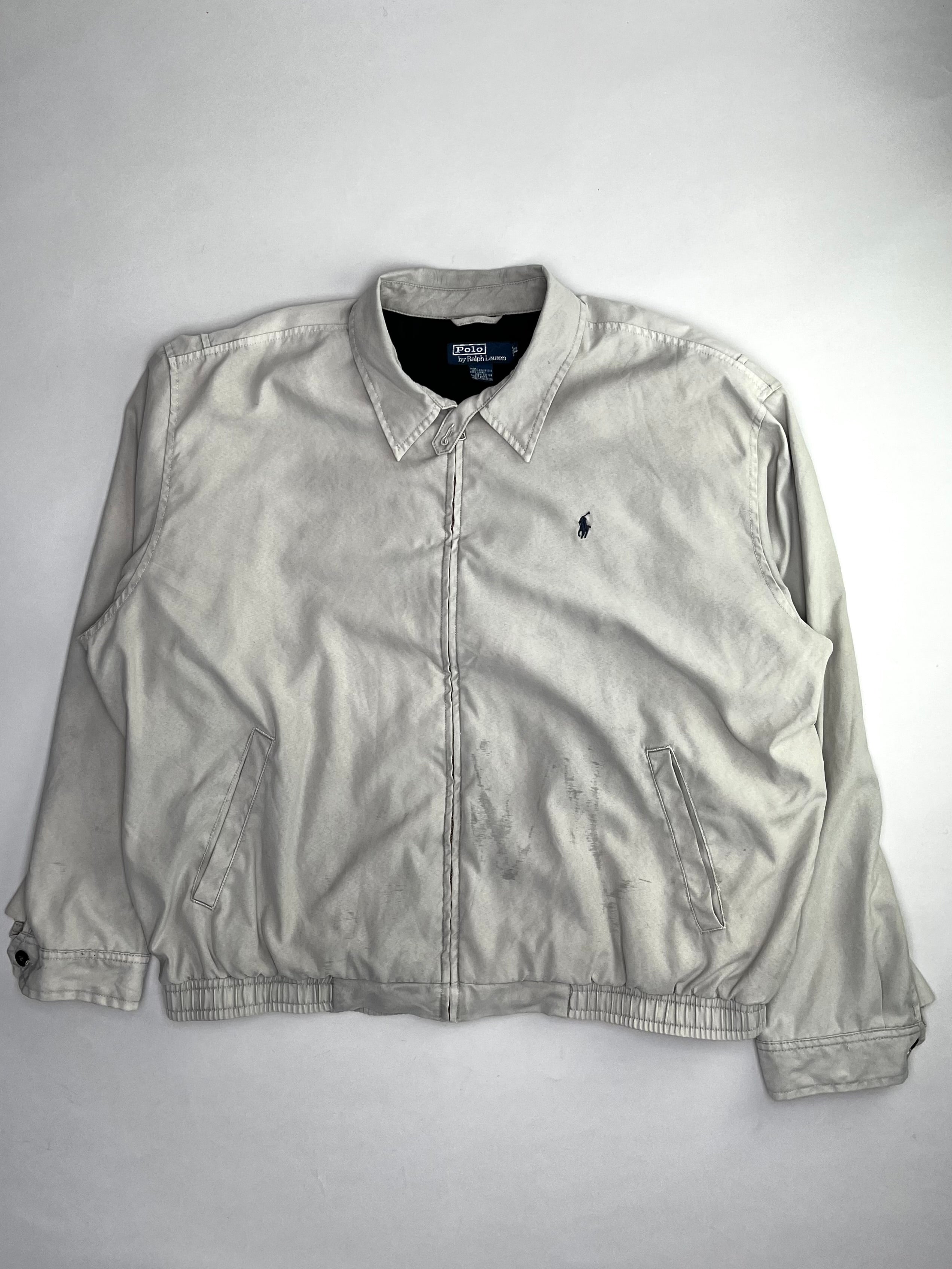 RALPH LAUREN COTTON JACKET BEIGE - XXL