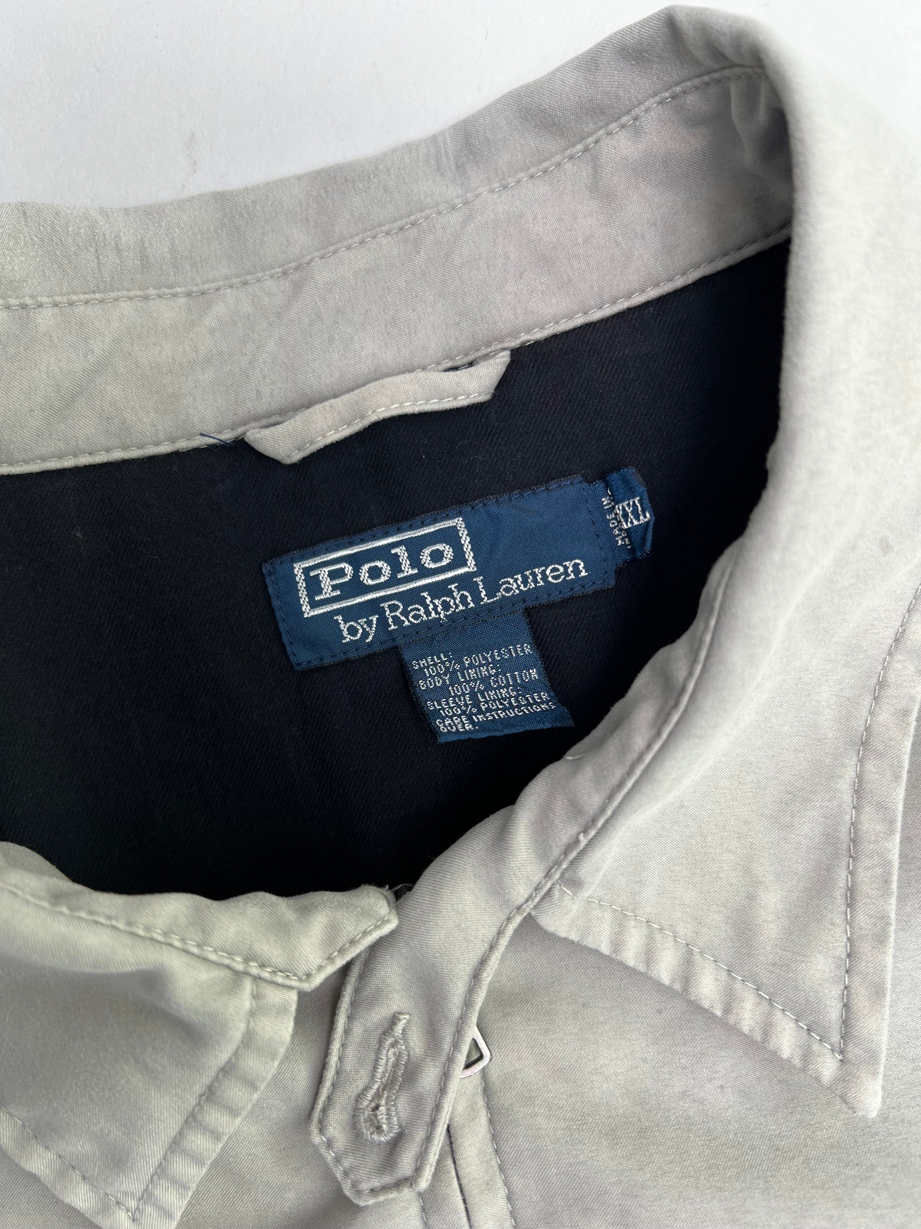 RALPH LAUREN COTTON JACKET BEIGE - XXL