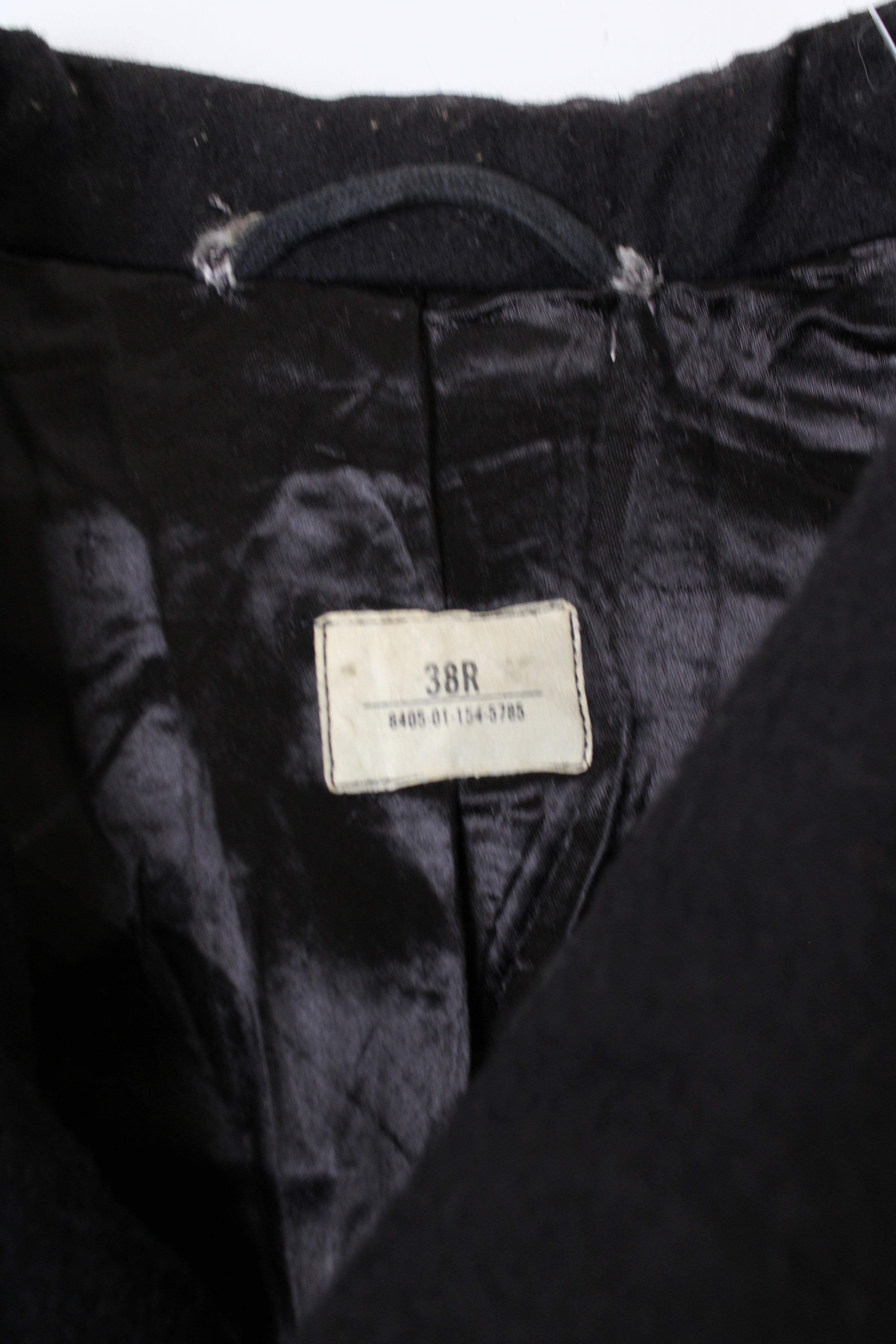 US NAVY VINTAGE PEA COAT NAVY BLUE - S/M