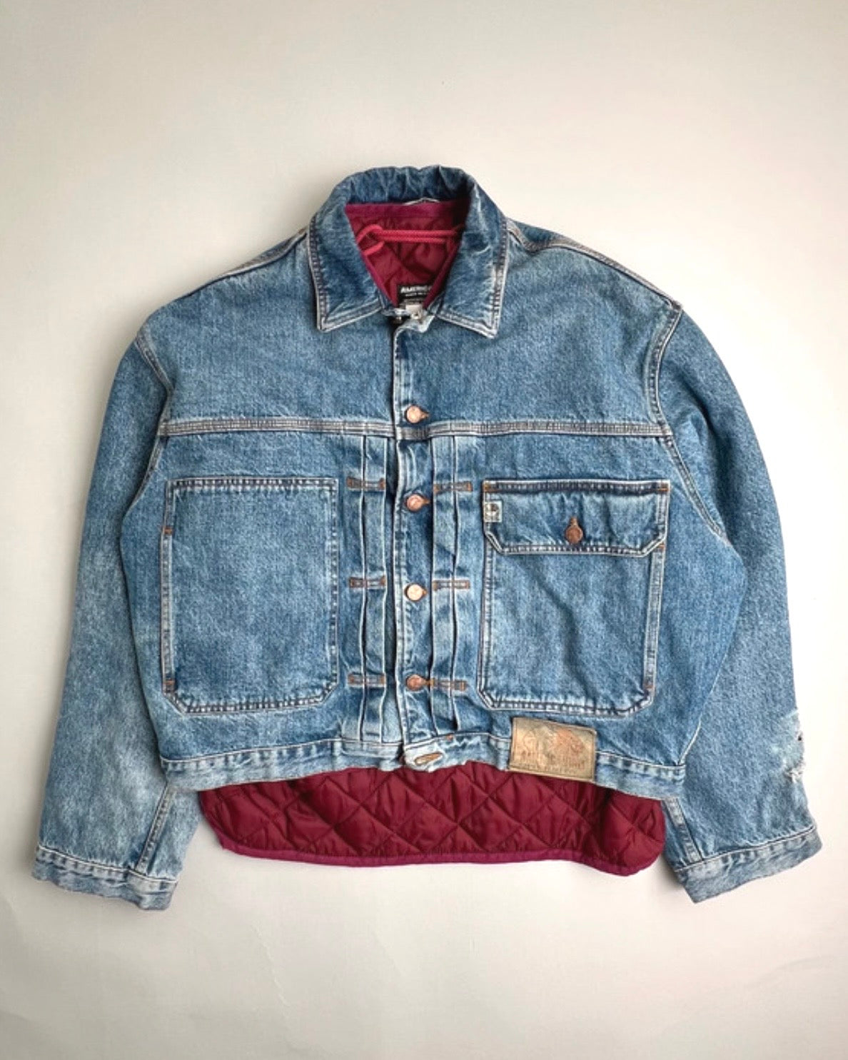 AMERICANINO DENIM JACKET WITH LINER - XL