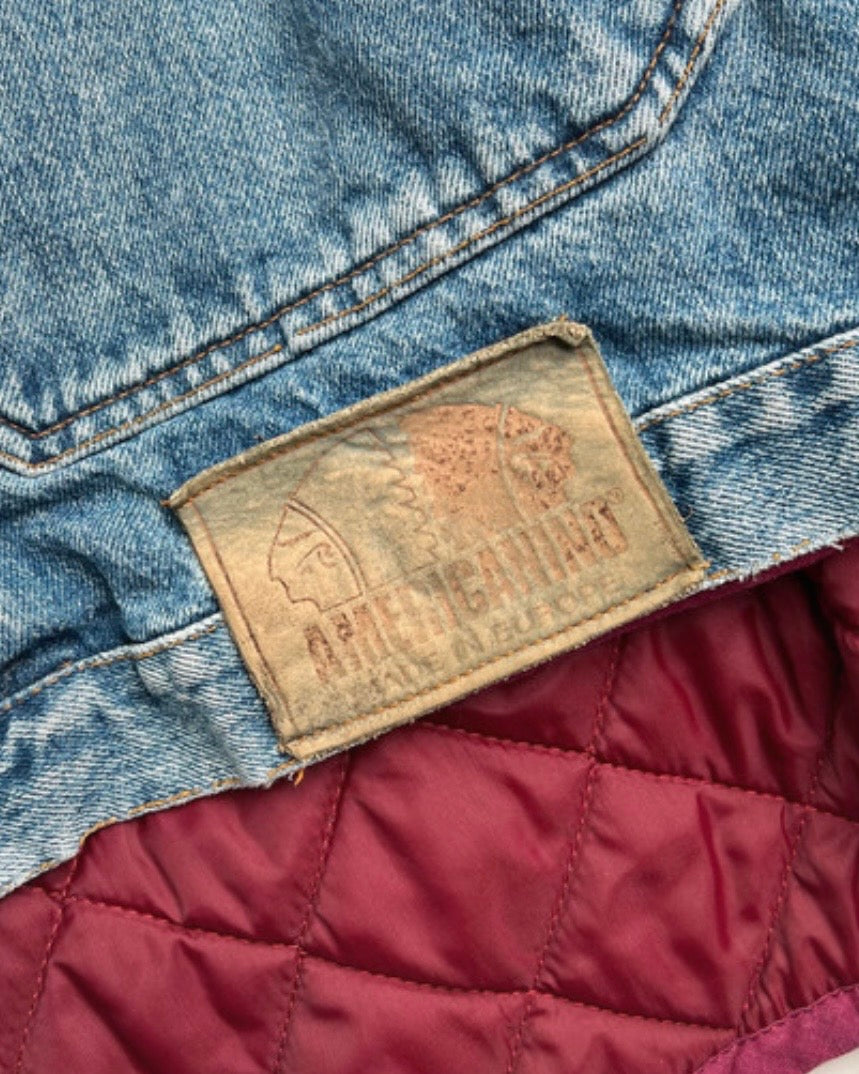 AMERICANINO DENIM JACKET WITH LINER - XL