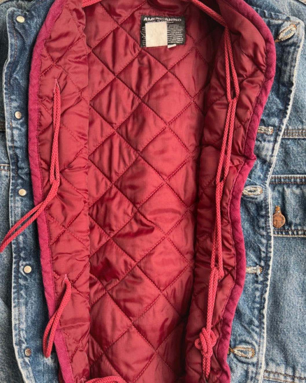 AMERICANINO DENIM JACKET WITH LINER - XL
