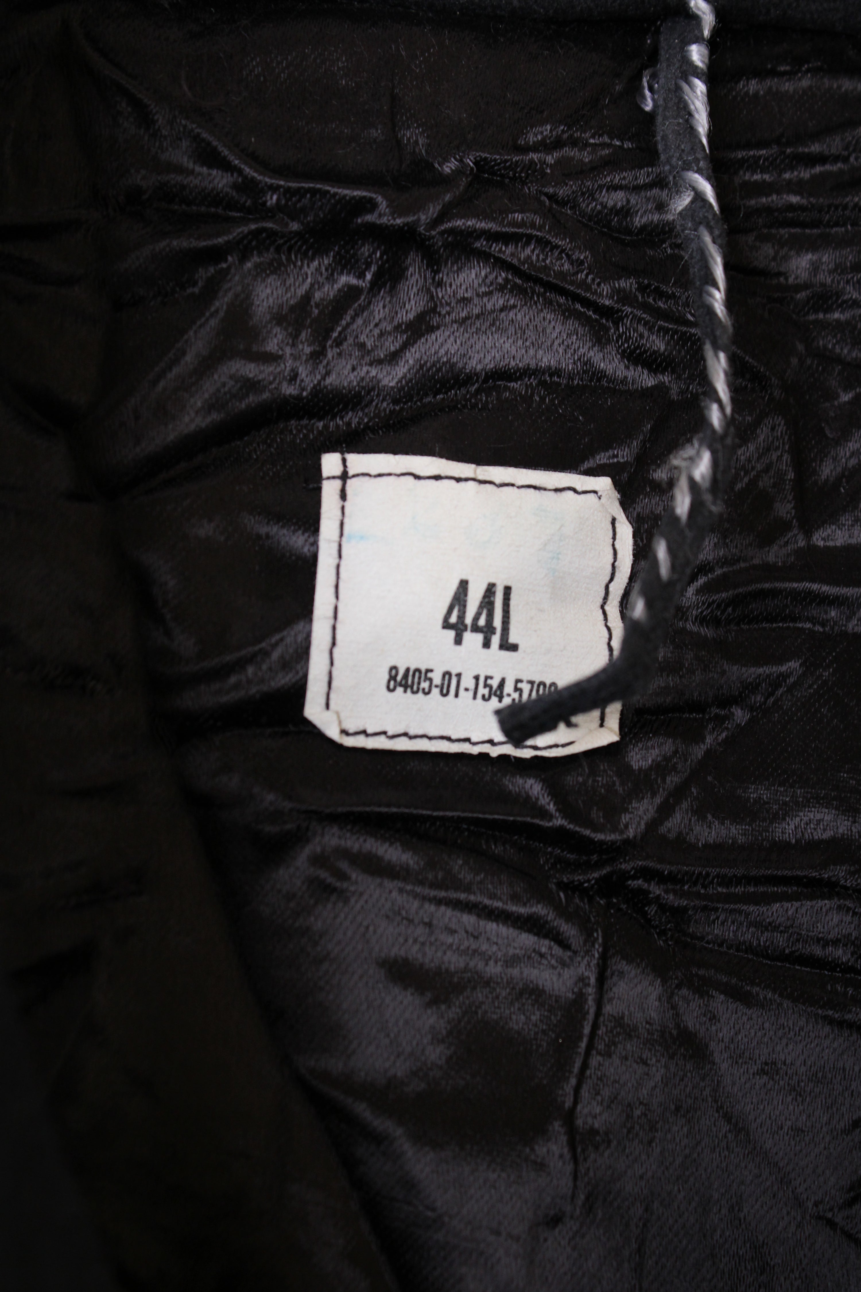 US NAVY VINTAGE PEA COAT NAVY BLUE - L/XL