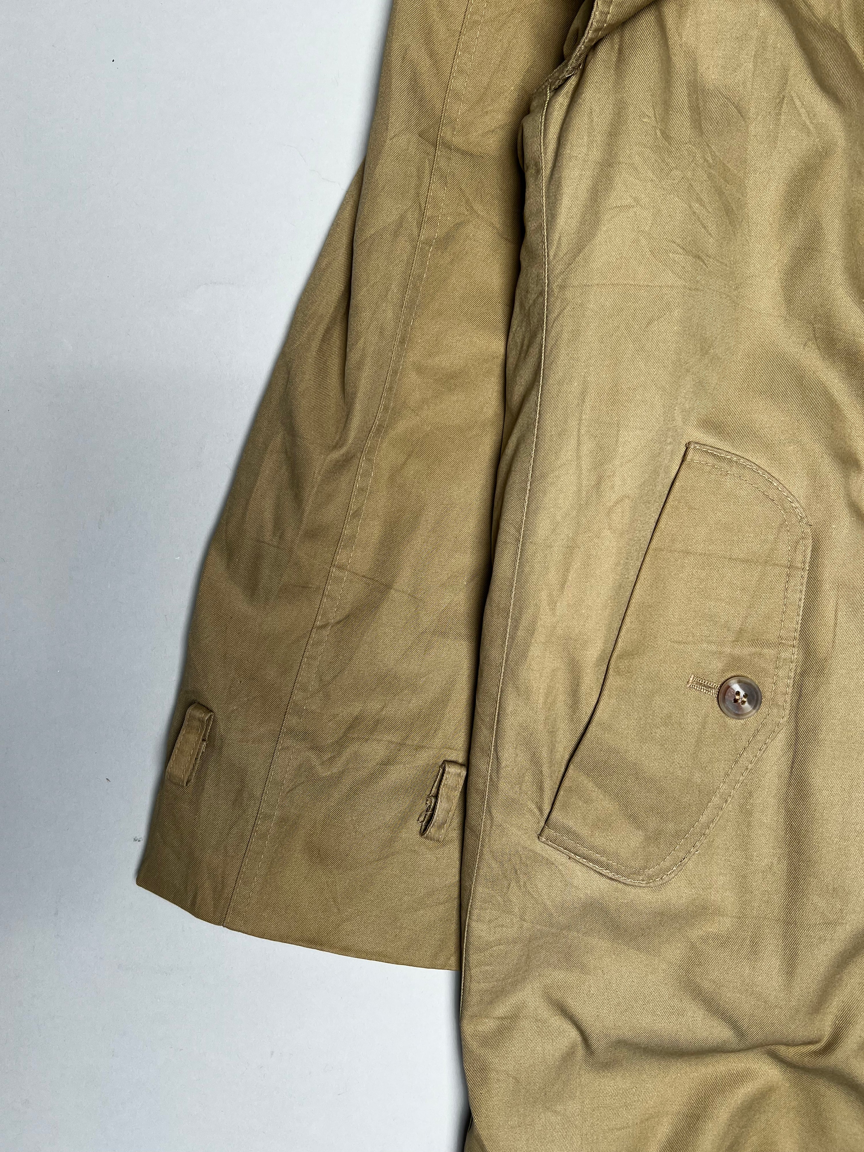 BURBERRY VINTAGE TRENCH COAT DOUBLE BREAST BEIGE - XXL