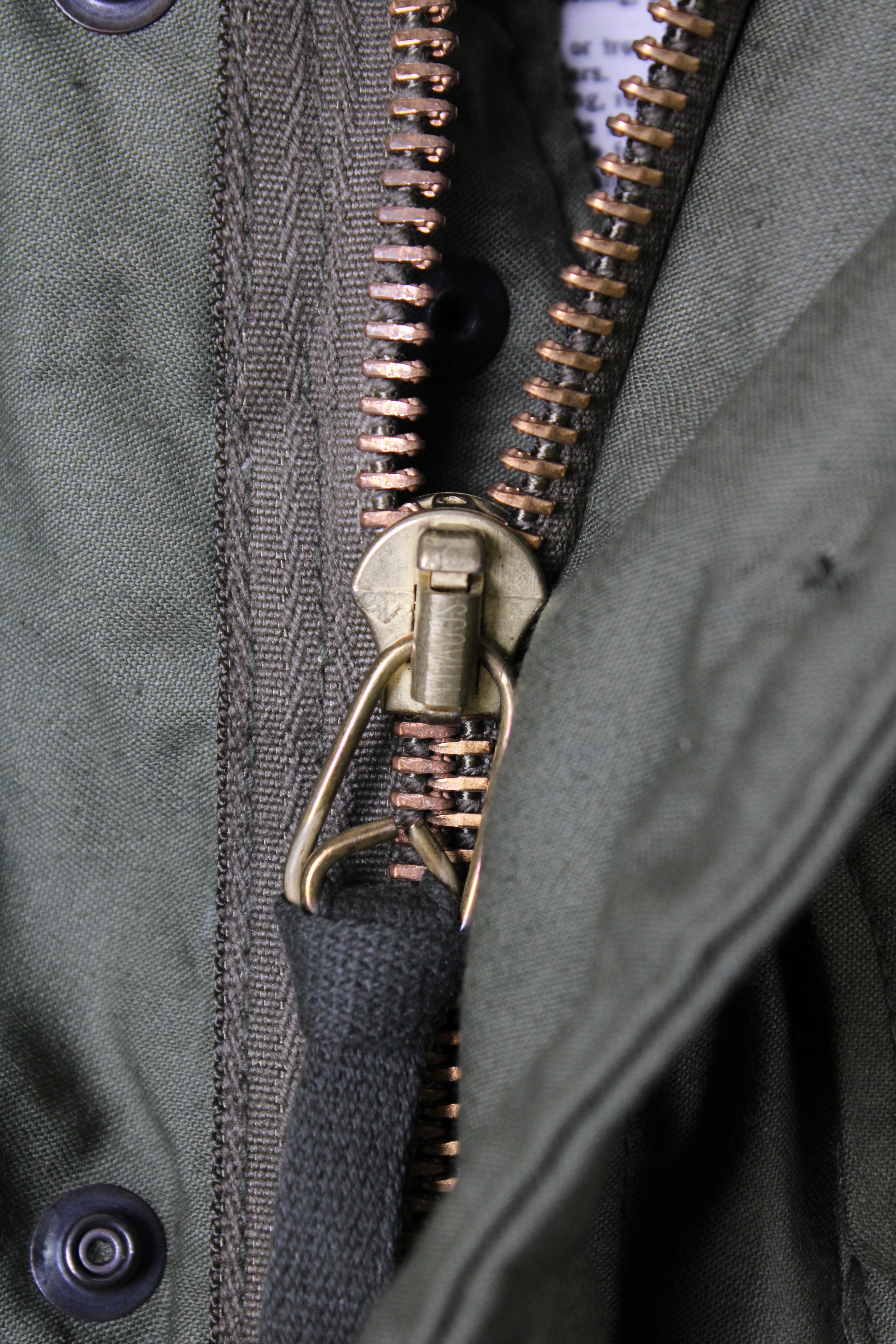 FIELD JACKET M65 US ARMY OG-107 ALPHA INDUSTRIES - XS