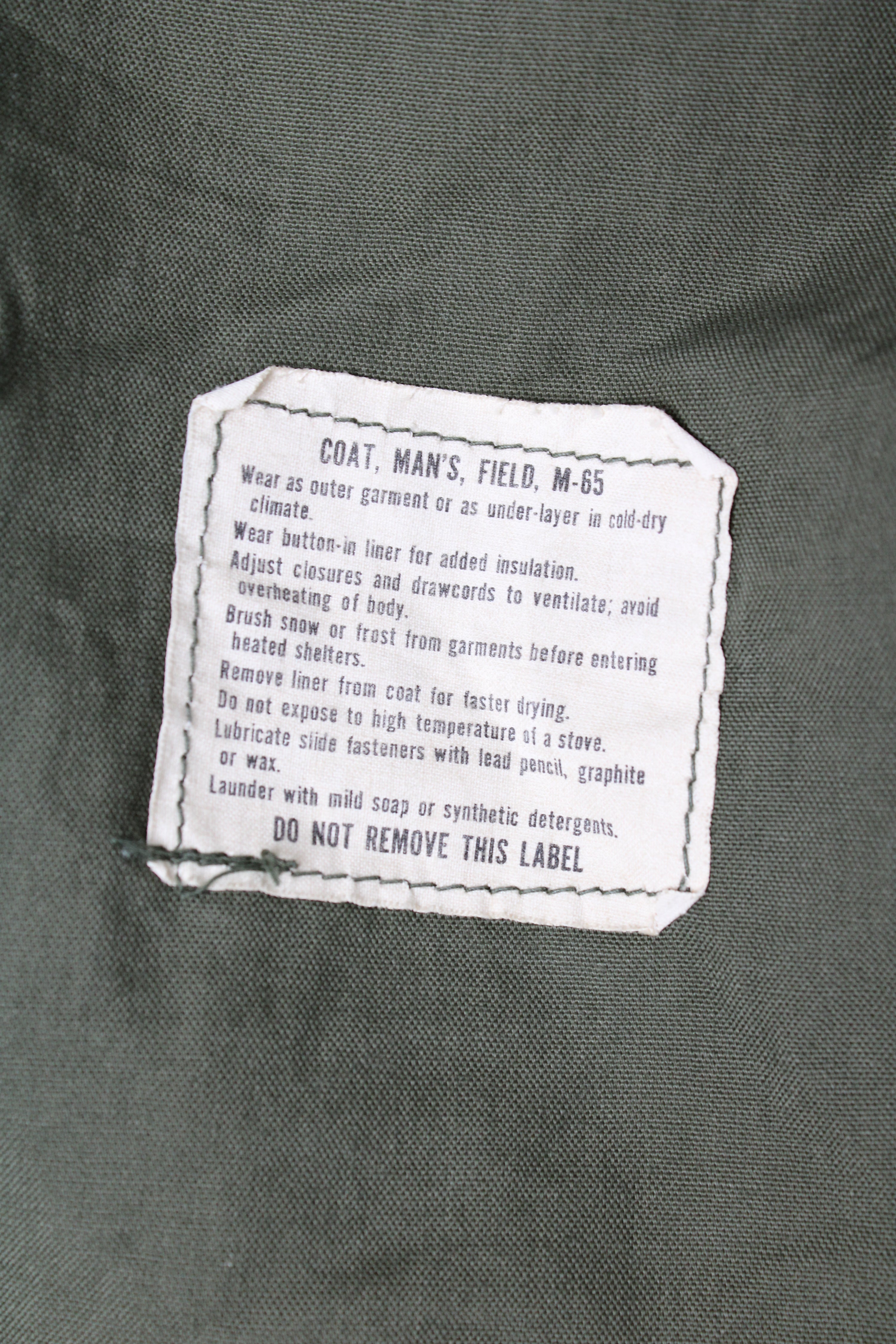 FIELD JACKET M65 US ARMY OG-107 - M SHORT