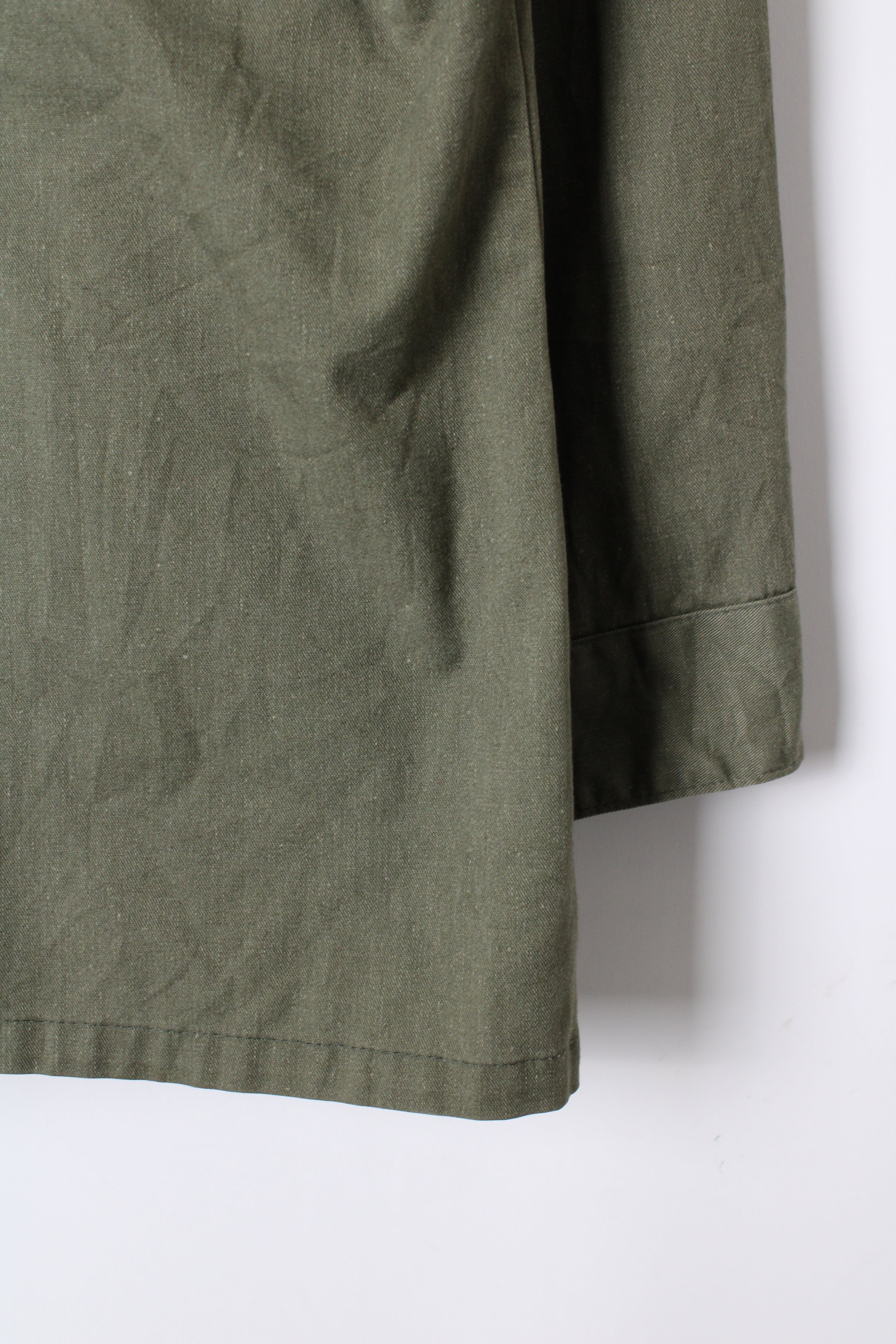 US ARMY OG 507 FATIGUE SHIRT GREEN - L/XL