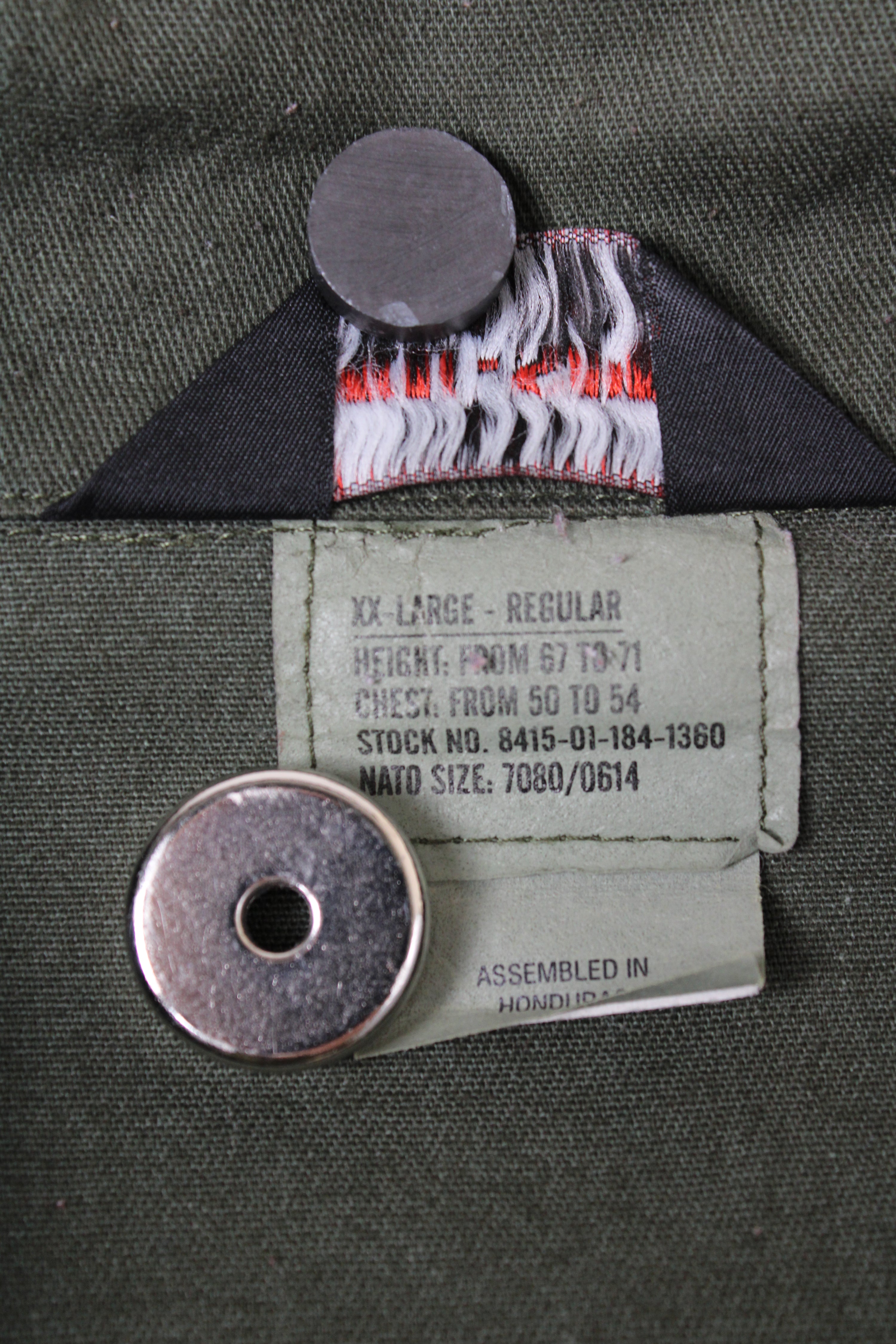 FIELD JACKET BDU US ARMY GREEN - XXL