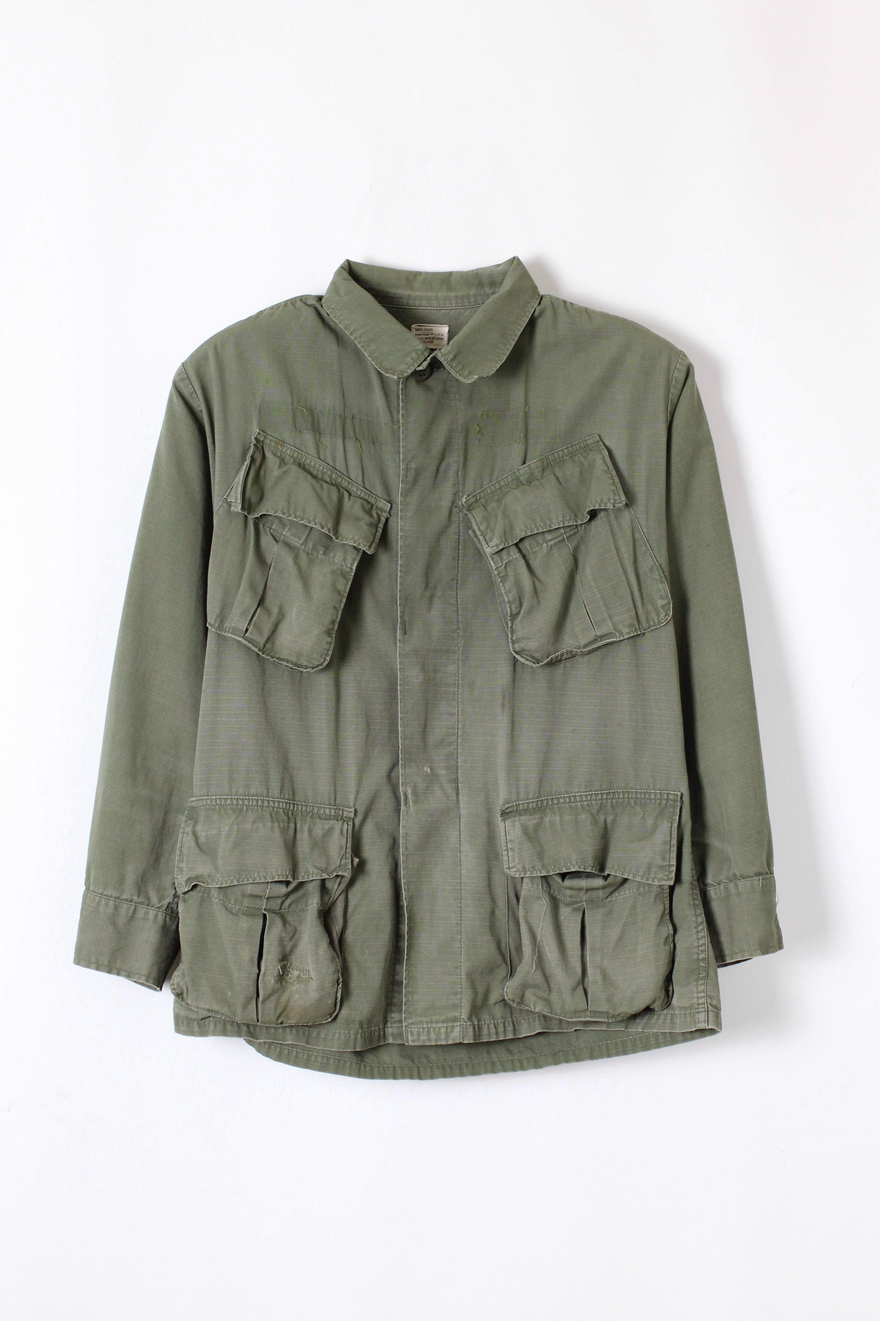 JUNGLE JACKET OG-107 US ARMY VIETNAM - S