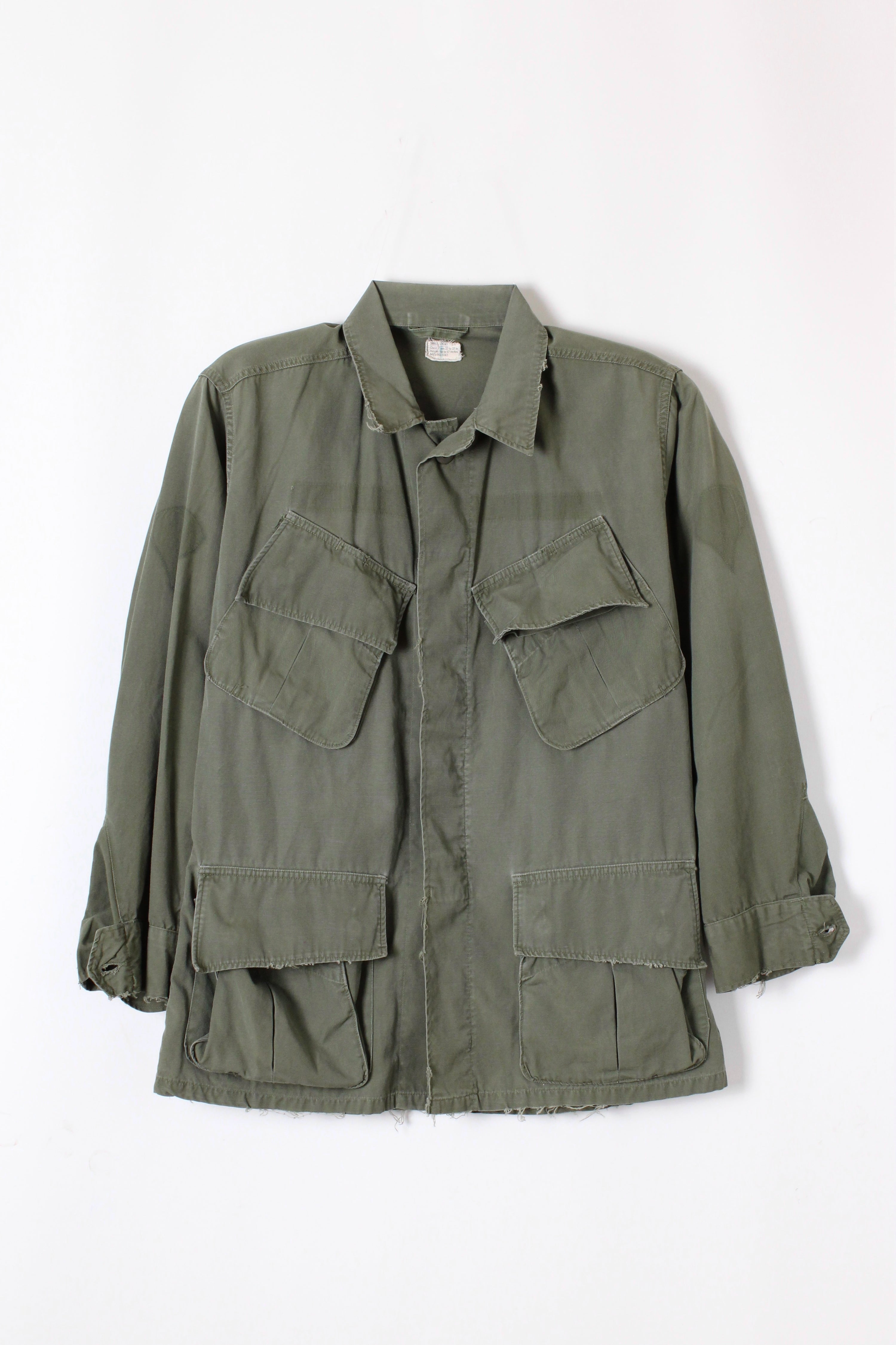 JUNGLE JACKET OG-107 US ARMY VIETNAM - S