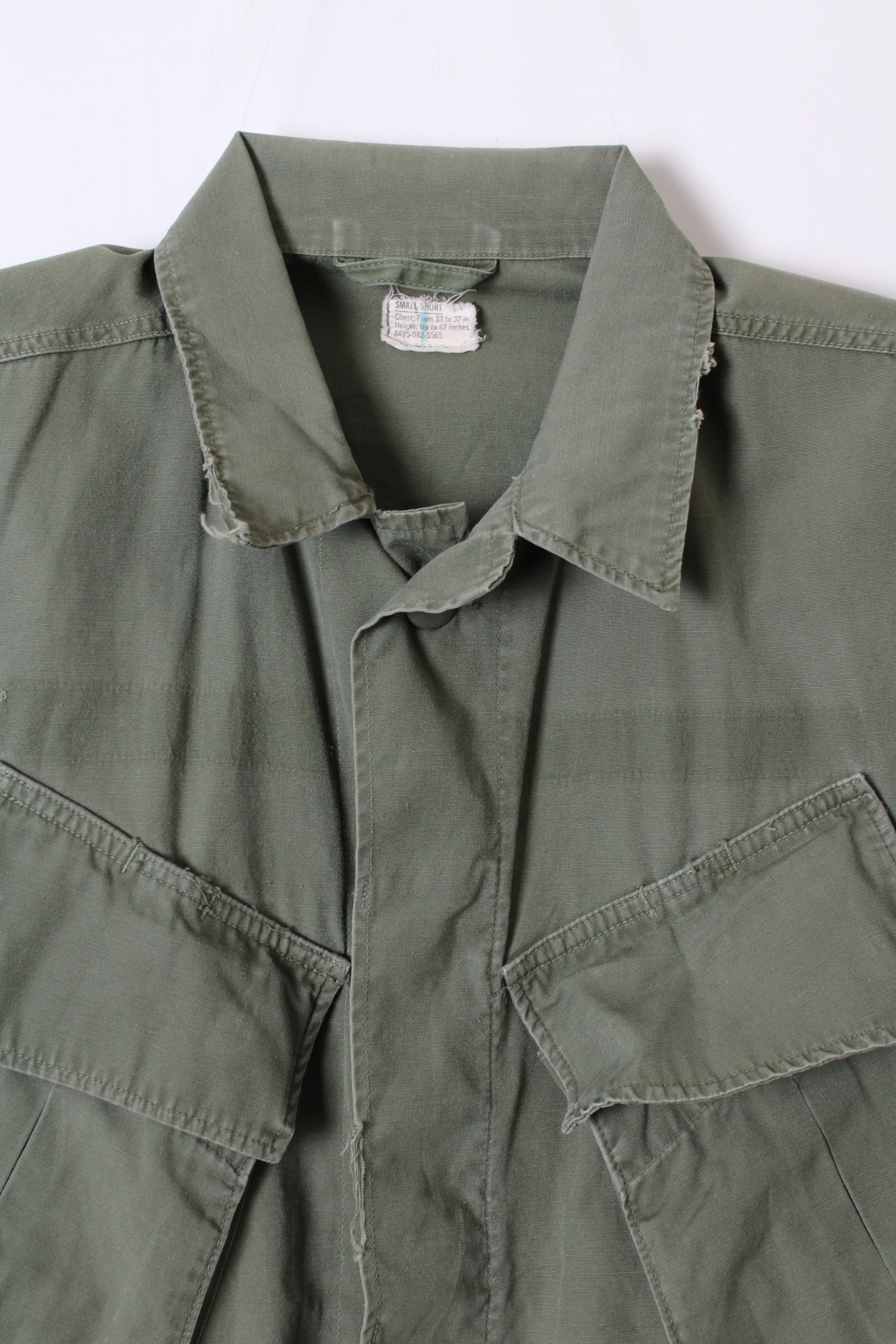 JUNGLE JACKET OG-107 US ARMY VIETNAM - S