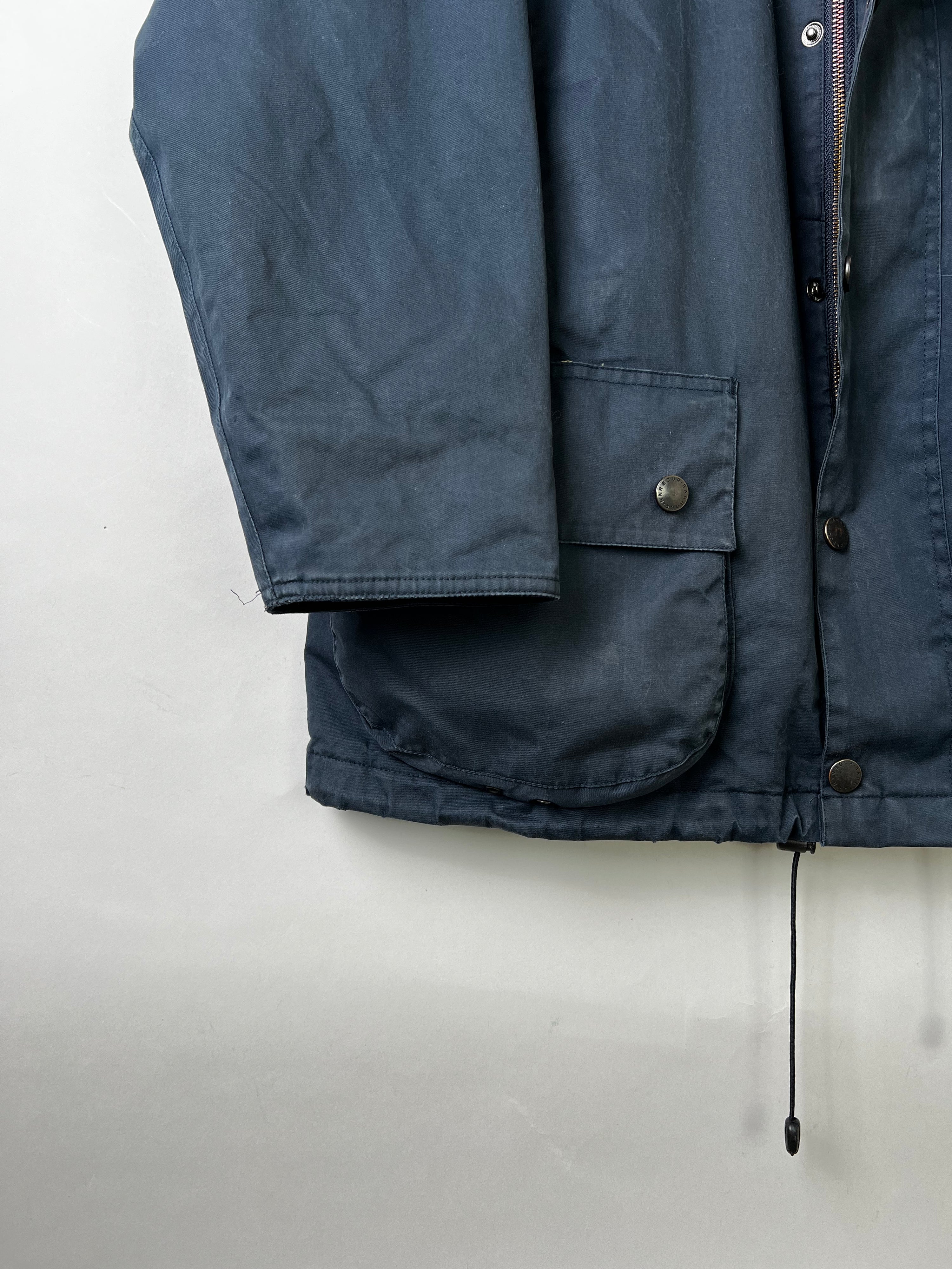 BARBOUR LIGHTWEIGHT BEAUFORT JACKET BLUE - L